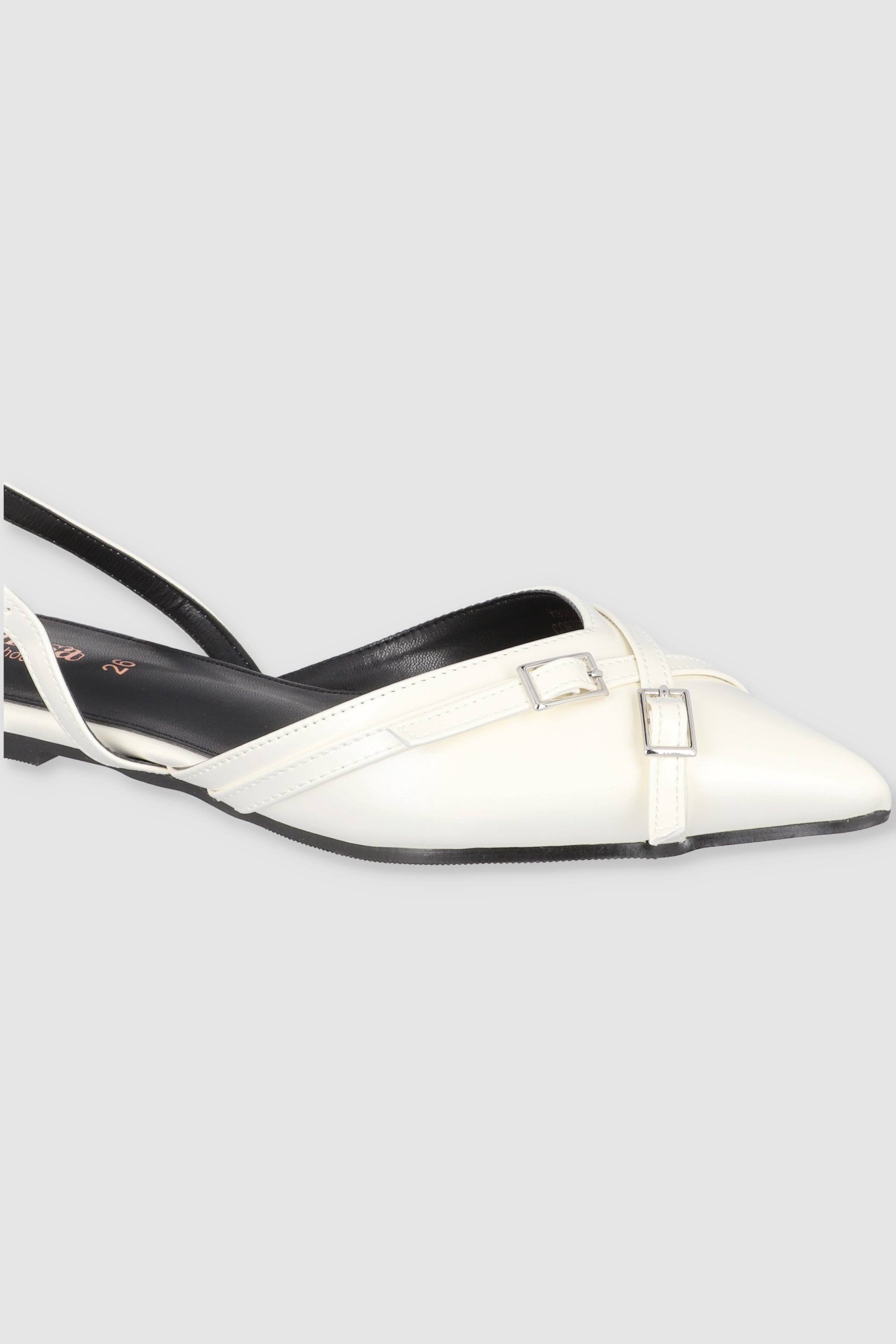 FLAT POINTY STRAPS HUESO