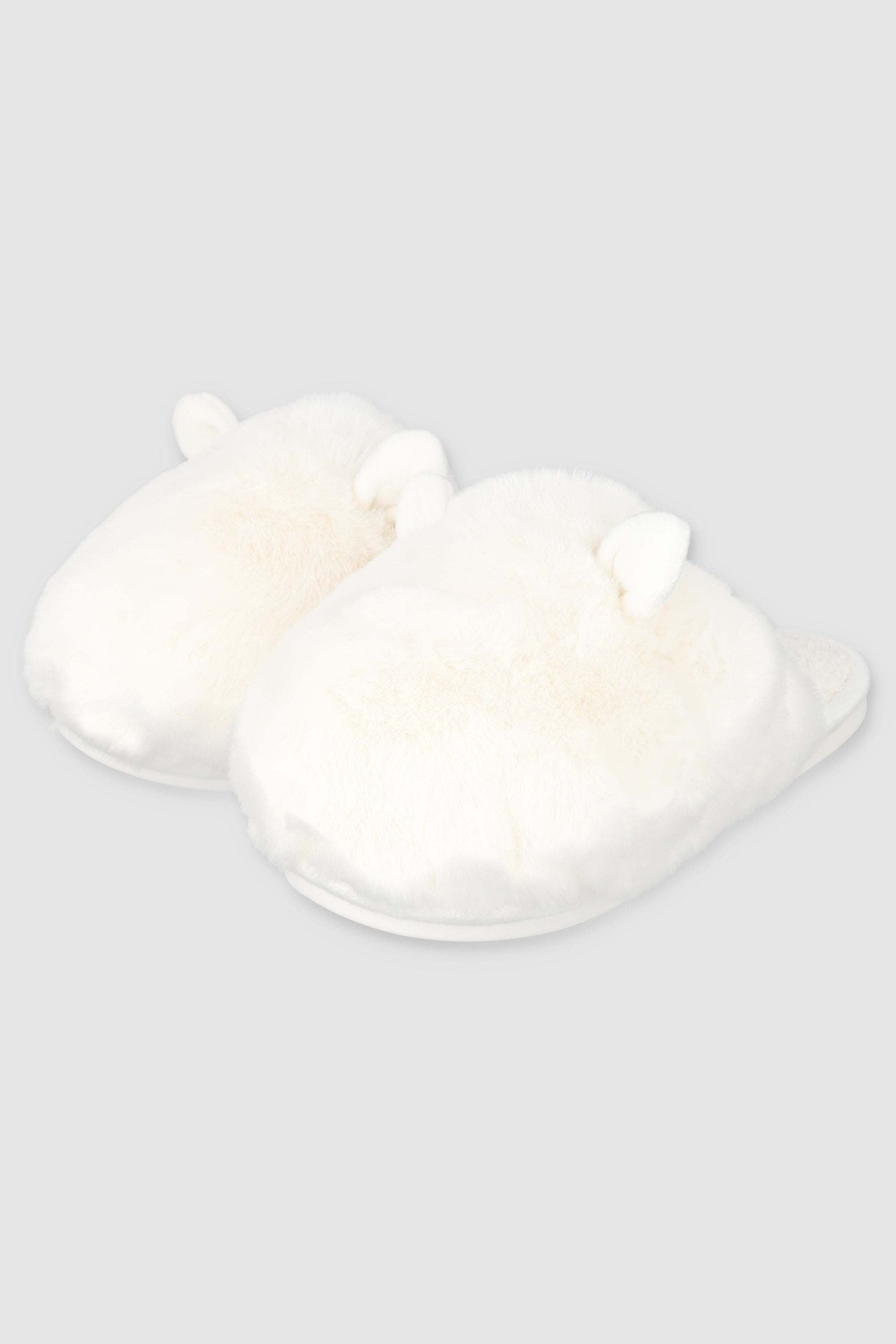 Pantufla fluffy orejitas