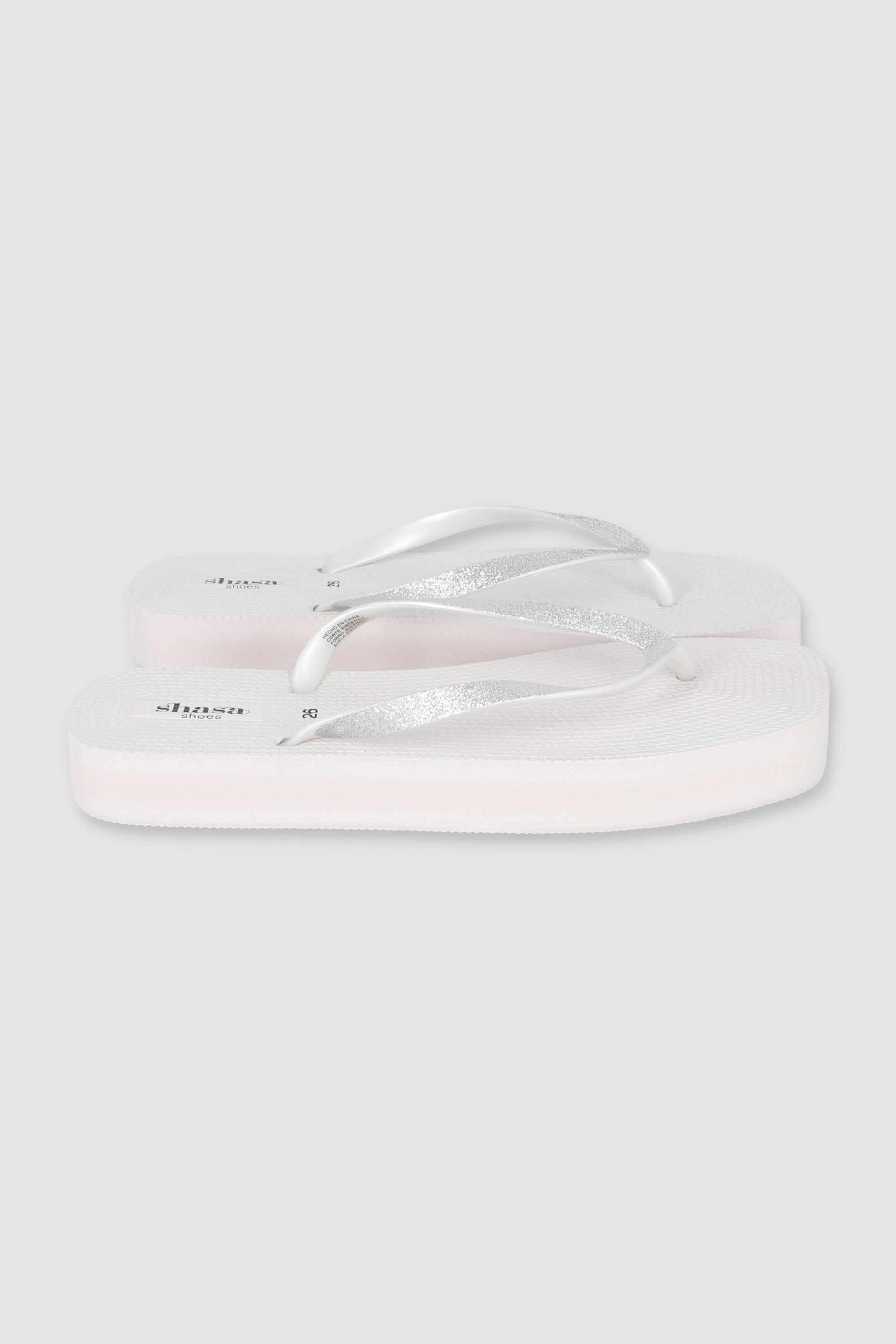 FLIP FLOP PLATAFORMA BLANCO