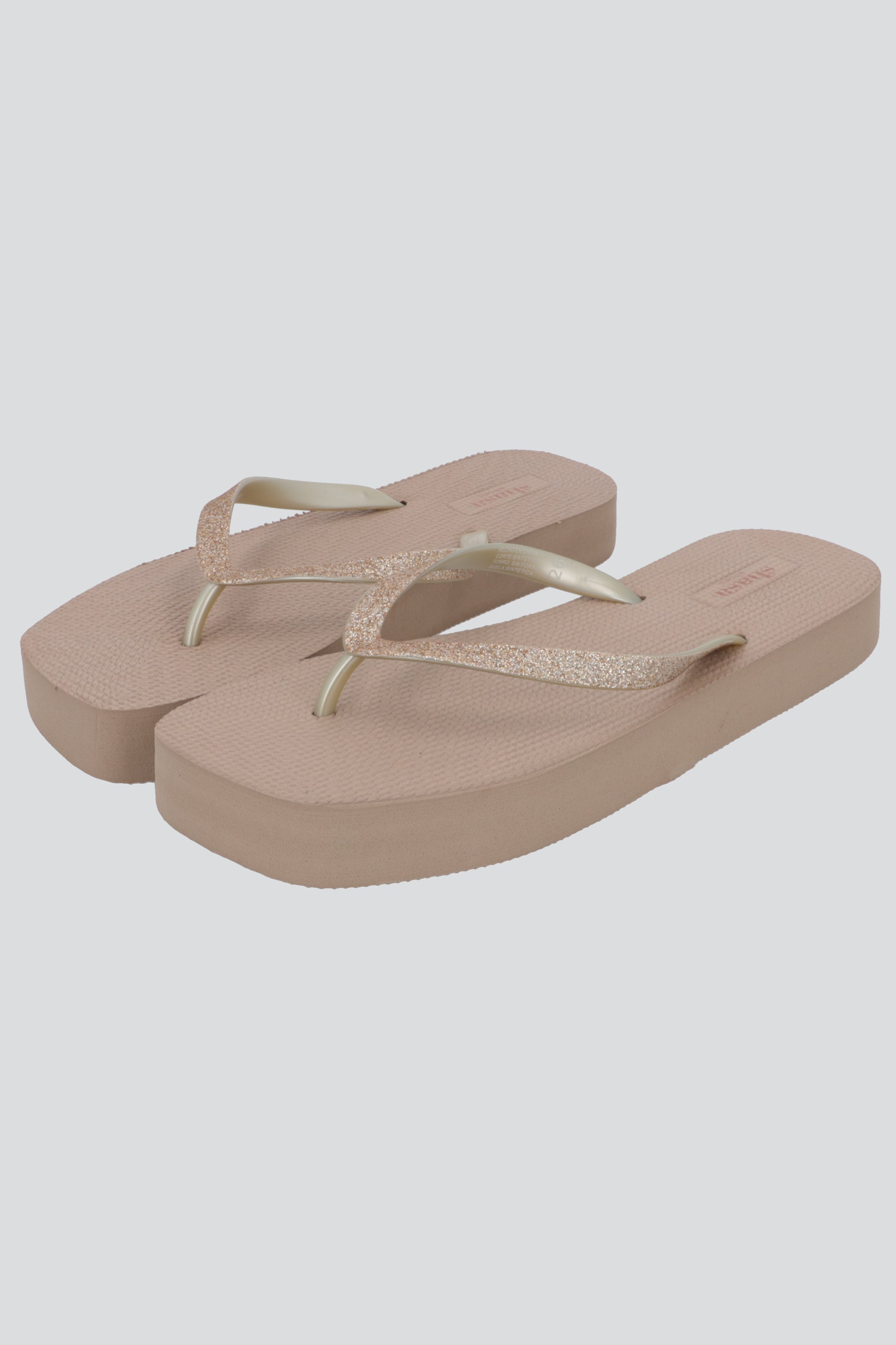 Flip Flop Plataforma TAUPE