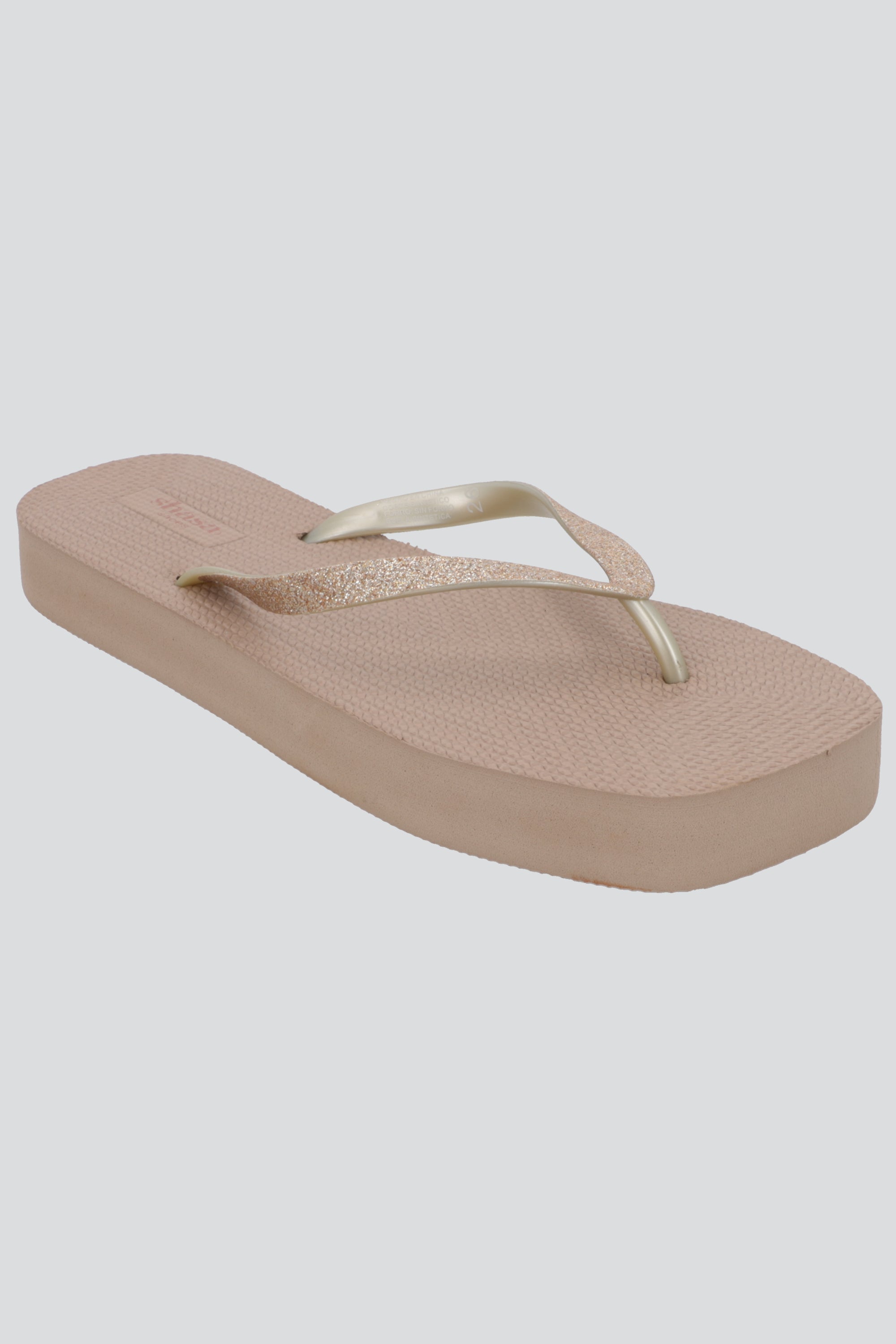Flip Flop Plataforma TAUPE