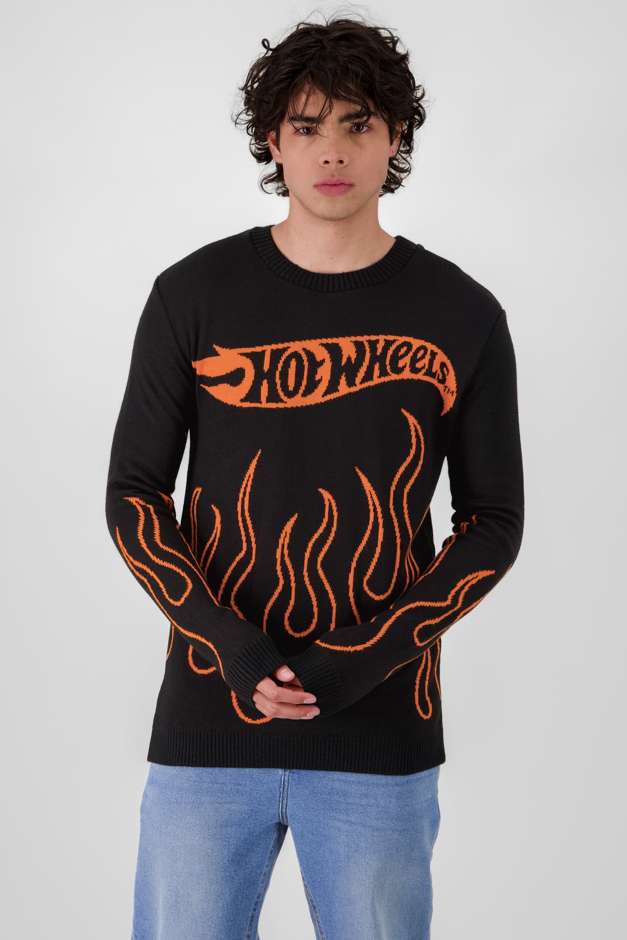 Suéter hot-wheels NEGRO COMBO
