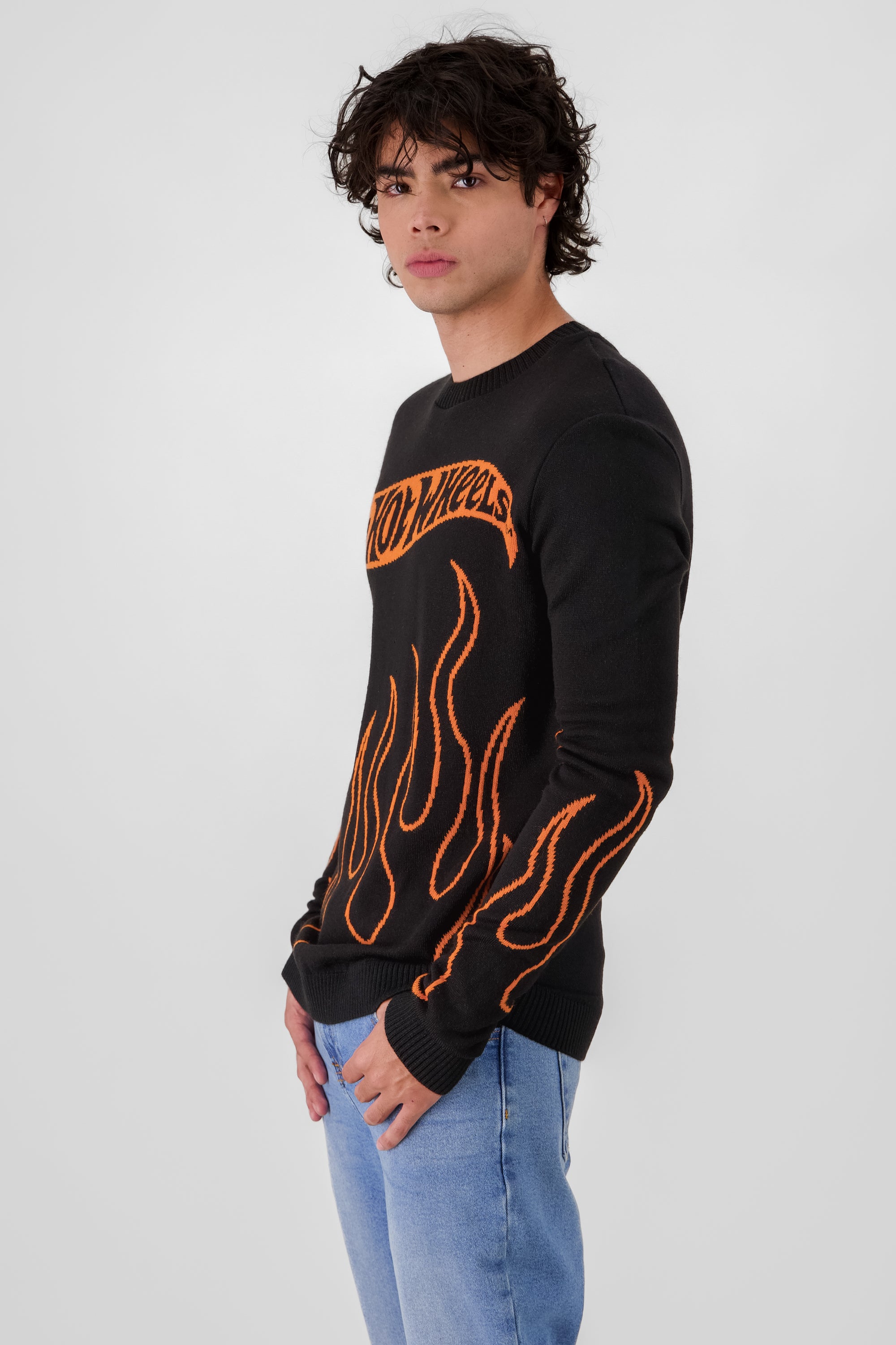 Suéter hot-wheels NEGRO COMBO