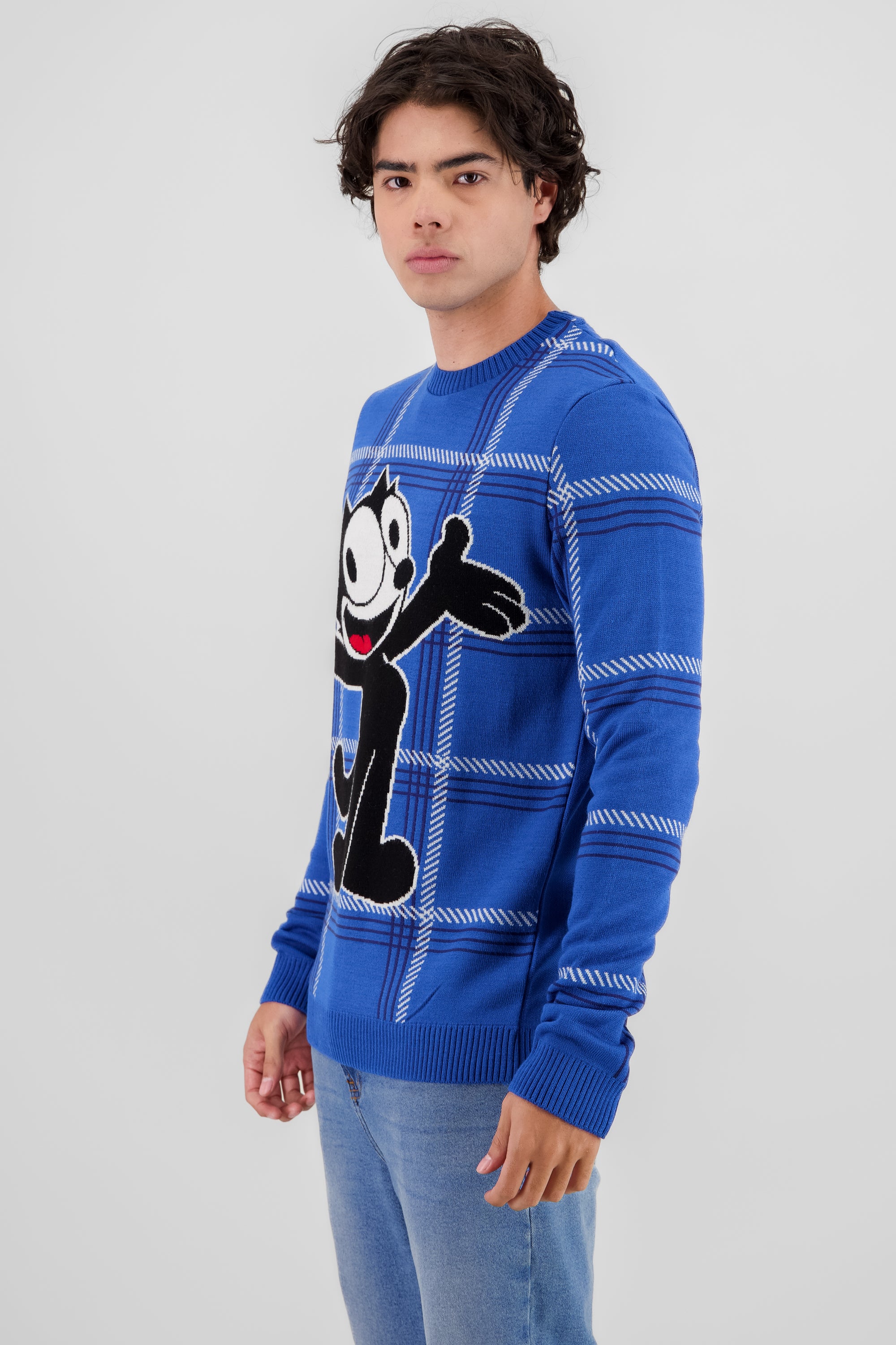 Sweater felix the cat AZUL COMBO