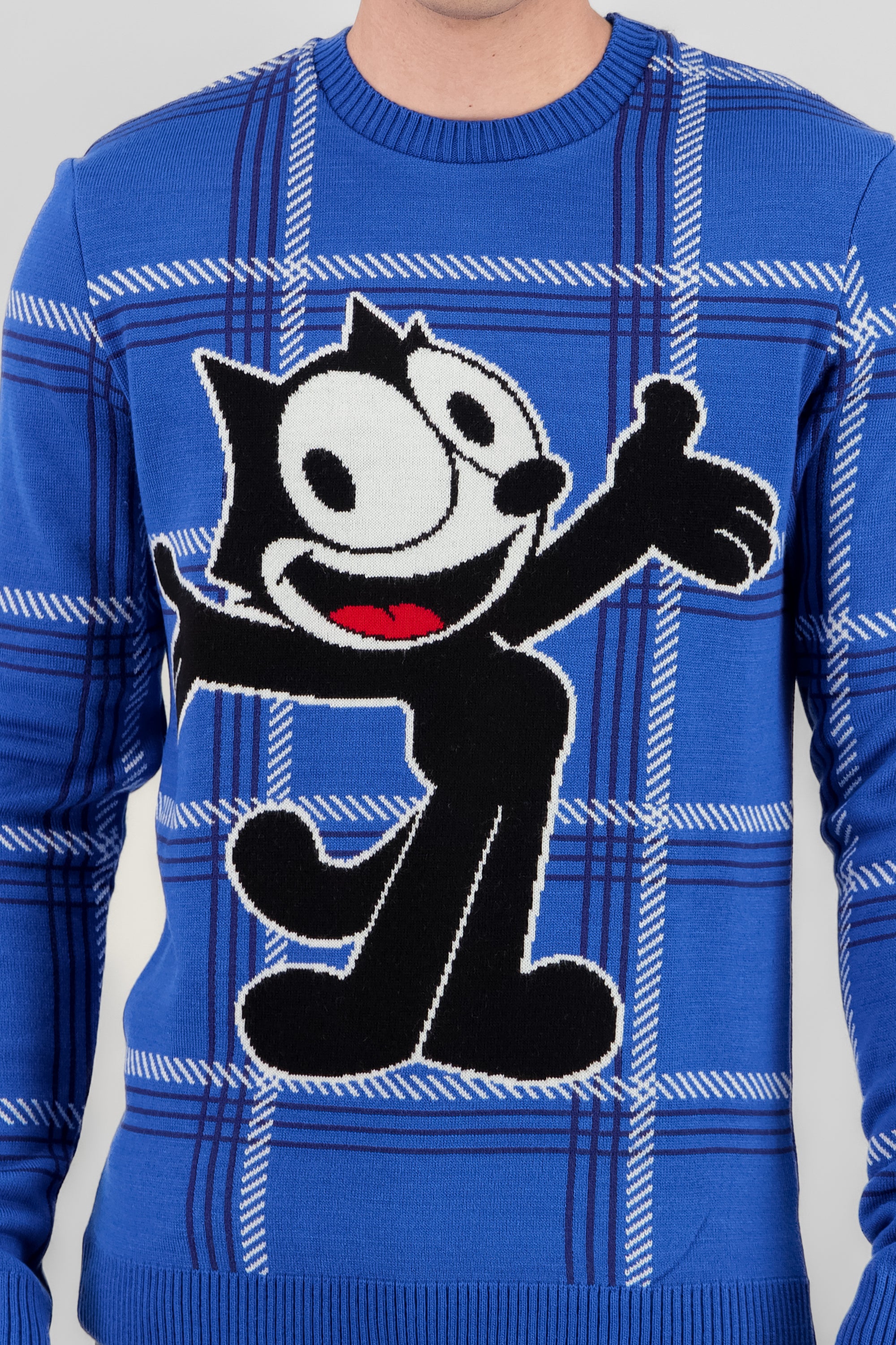 Suéter felix the cat AZUL COMBO