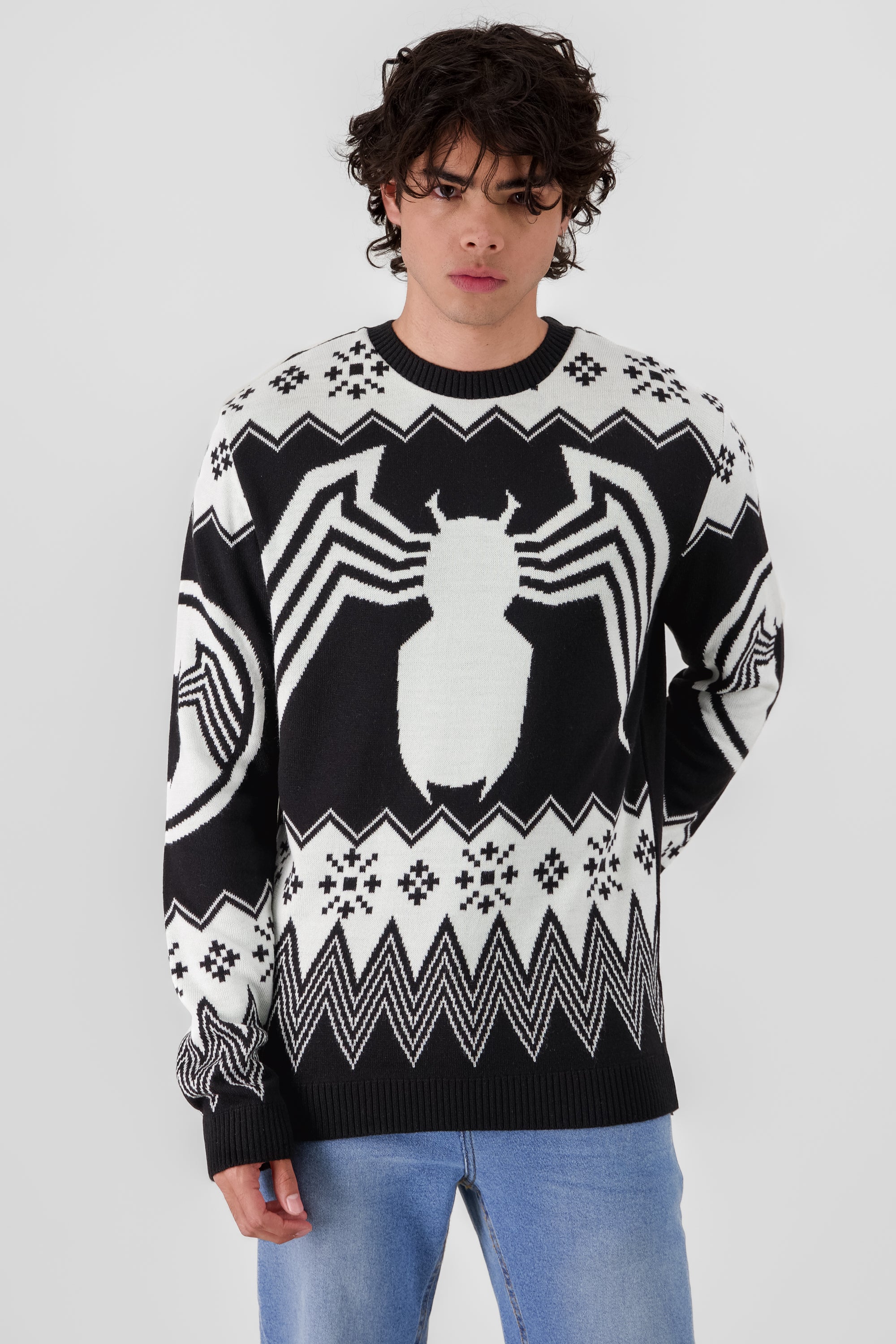Sweater venom NEGRO COMBO