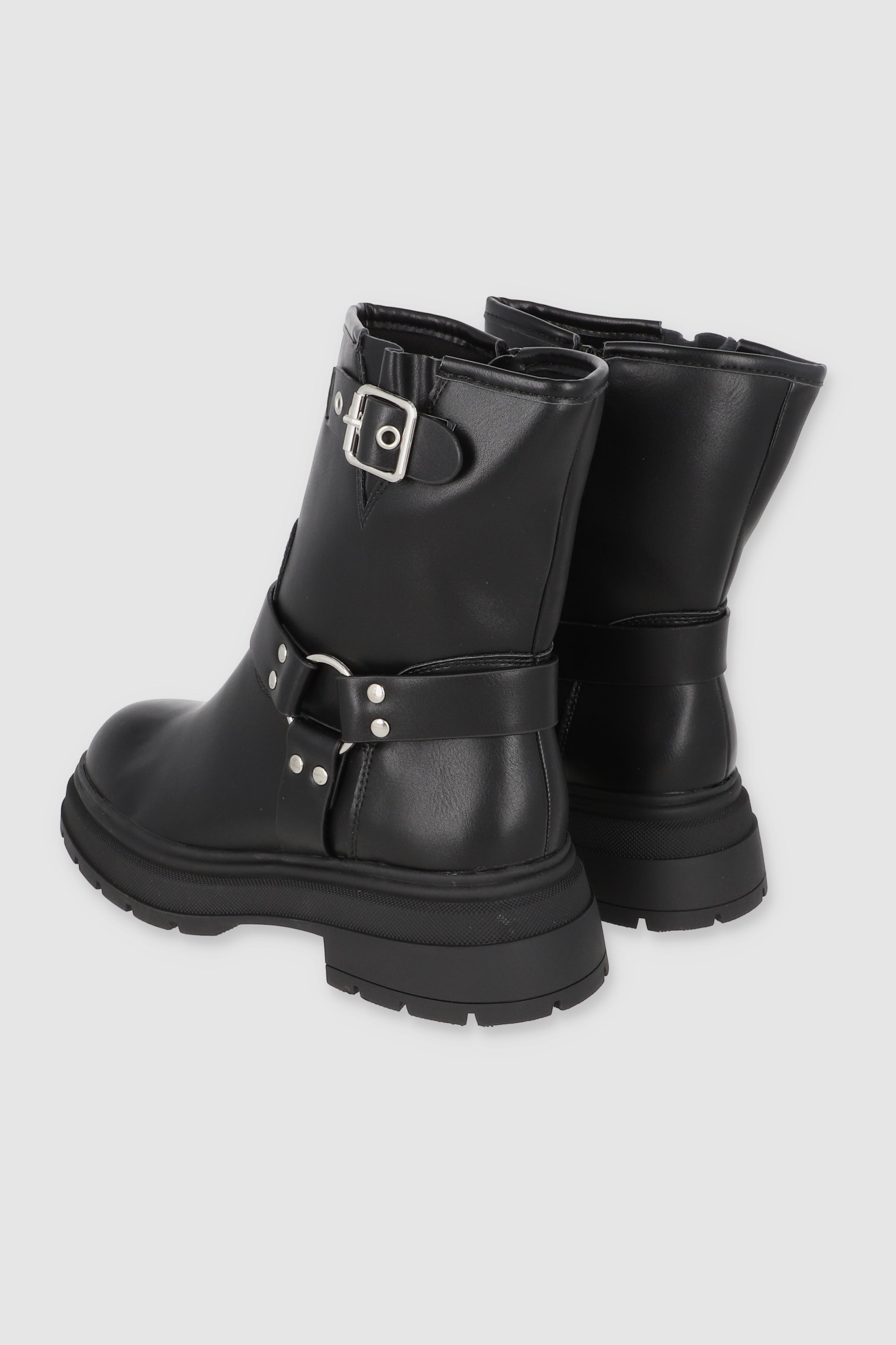 BOTIN HEBILLAS NEGRO