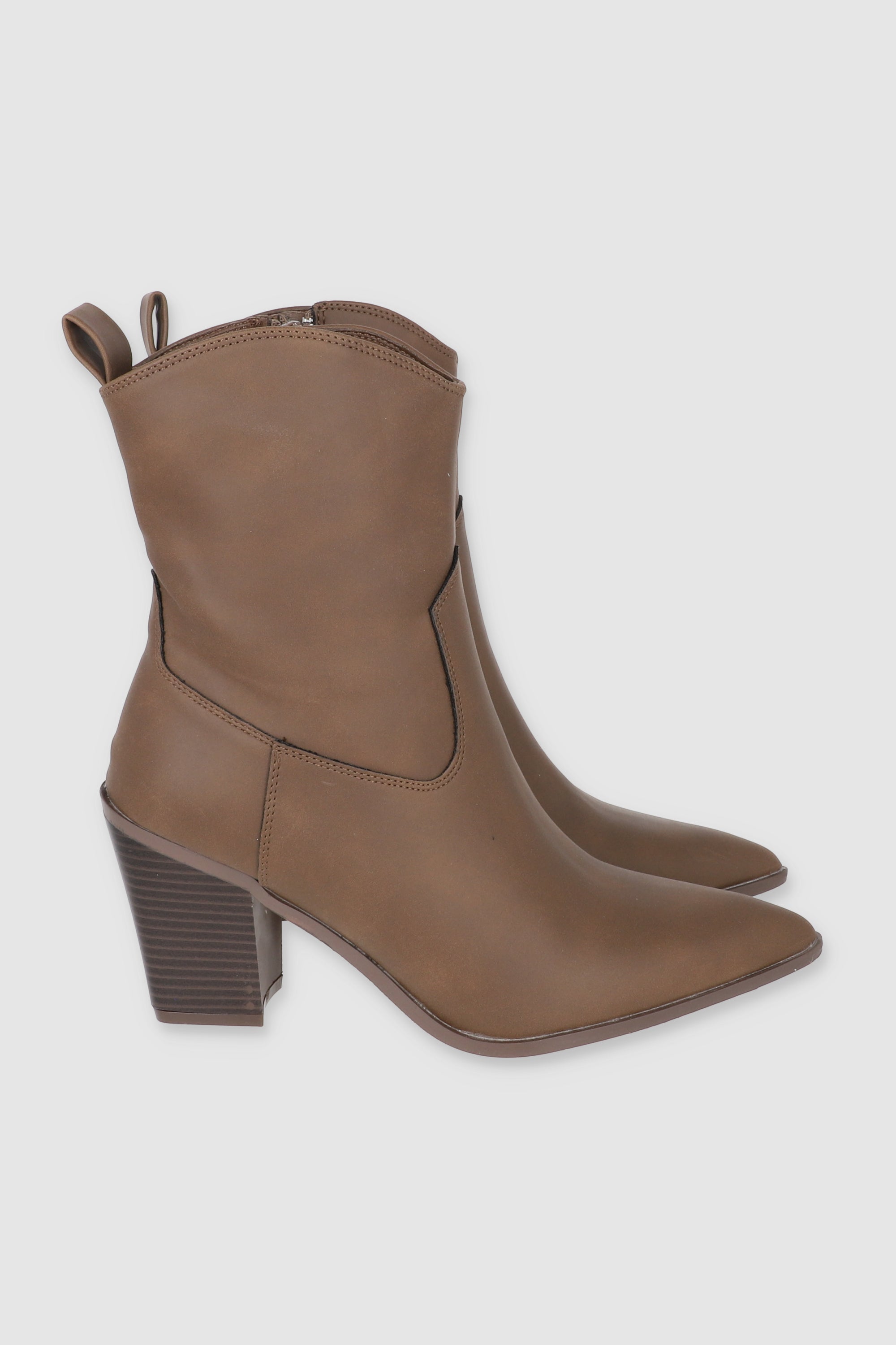 BOTIN VAQUERO CORTO CAFE