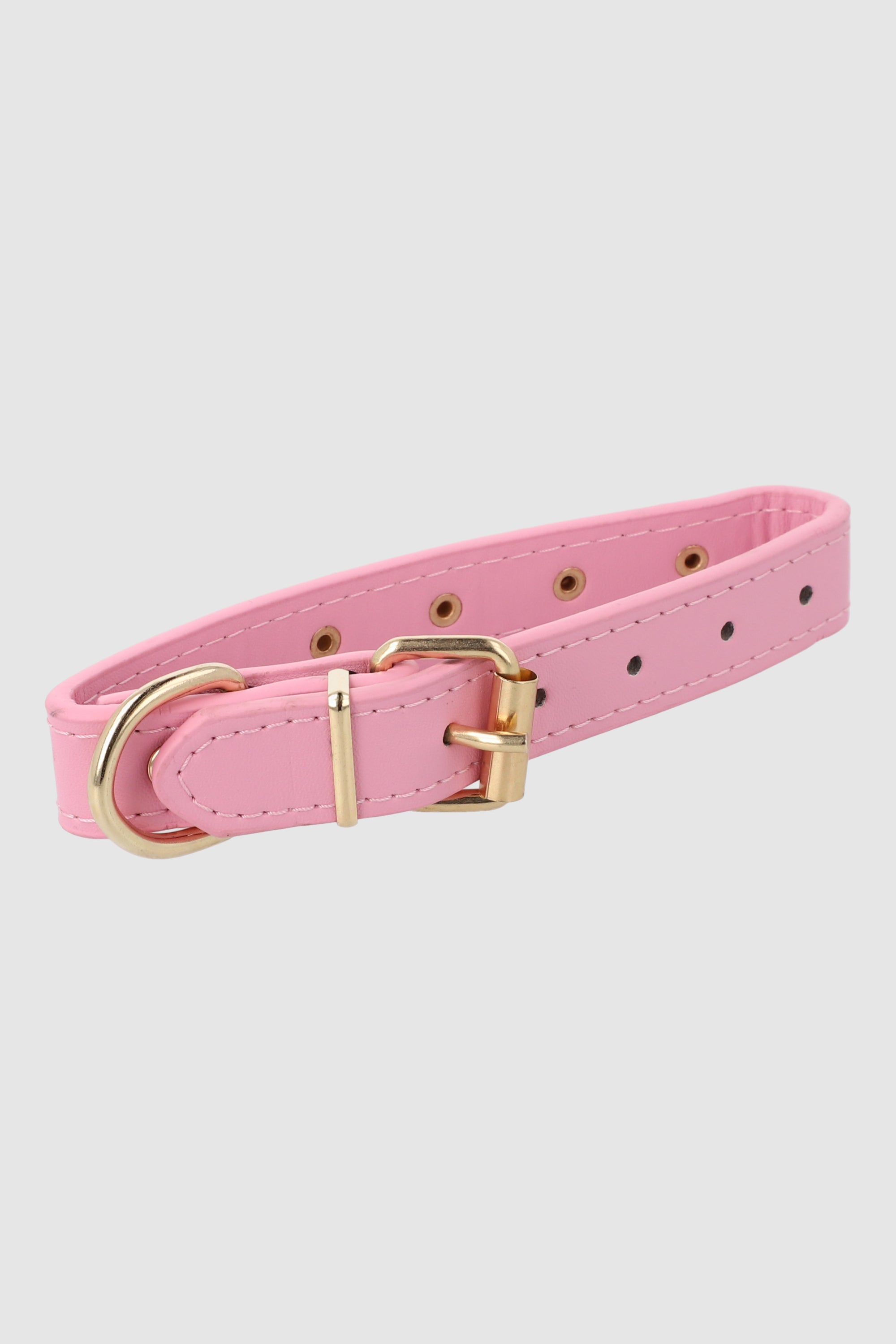 Collar mascota estrella y luna ROSA