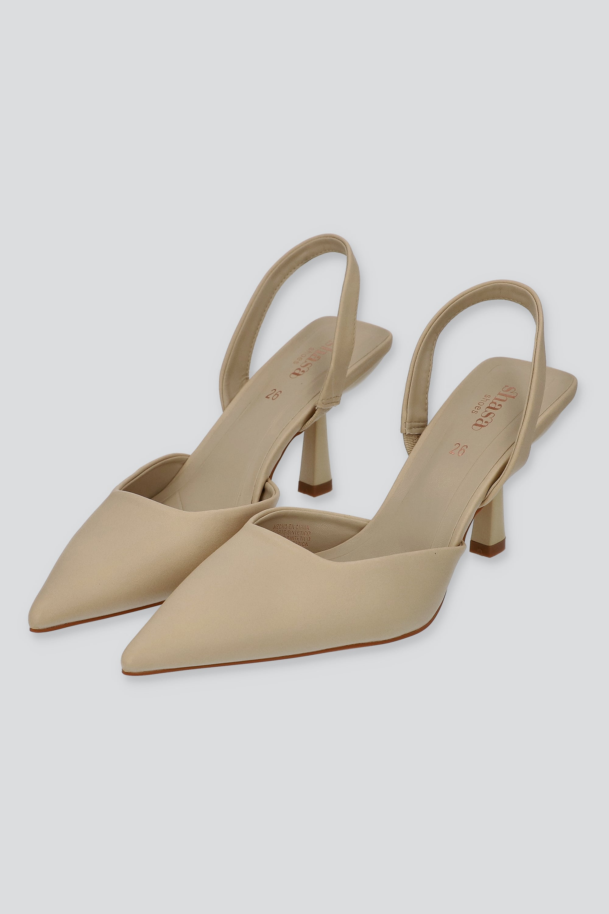 Tacón puntal d'orsey NUDE
