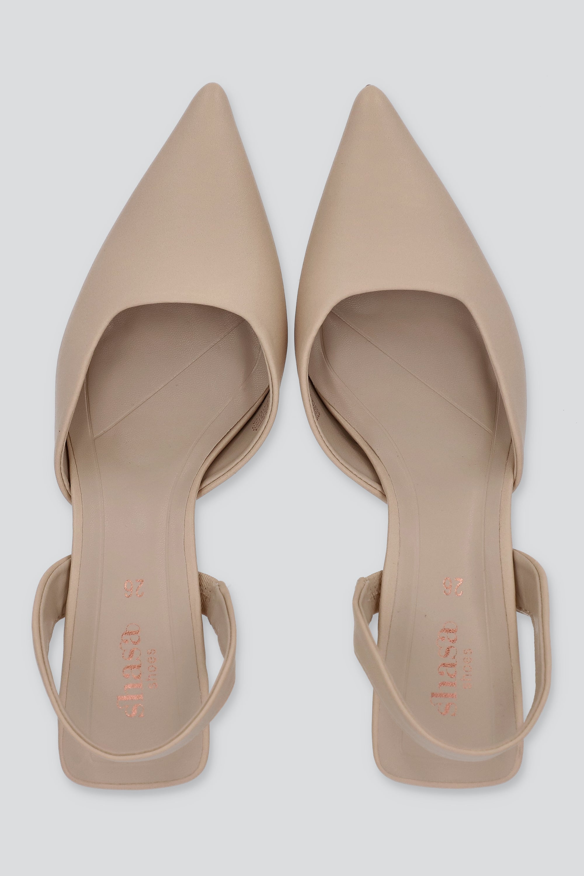 Tacón puntal d'orsey NUDE