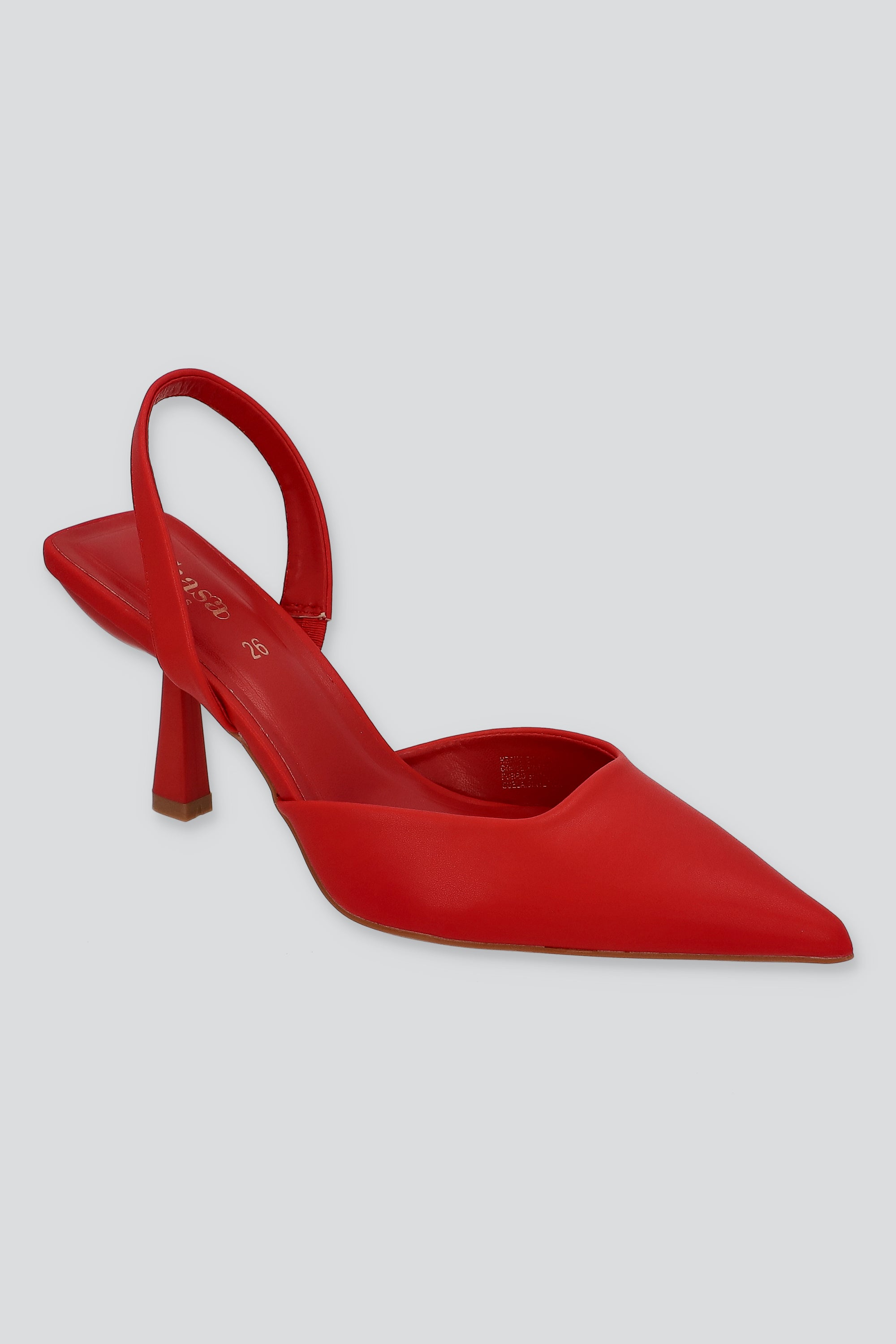 Tacón puntal d'orsey ROJO