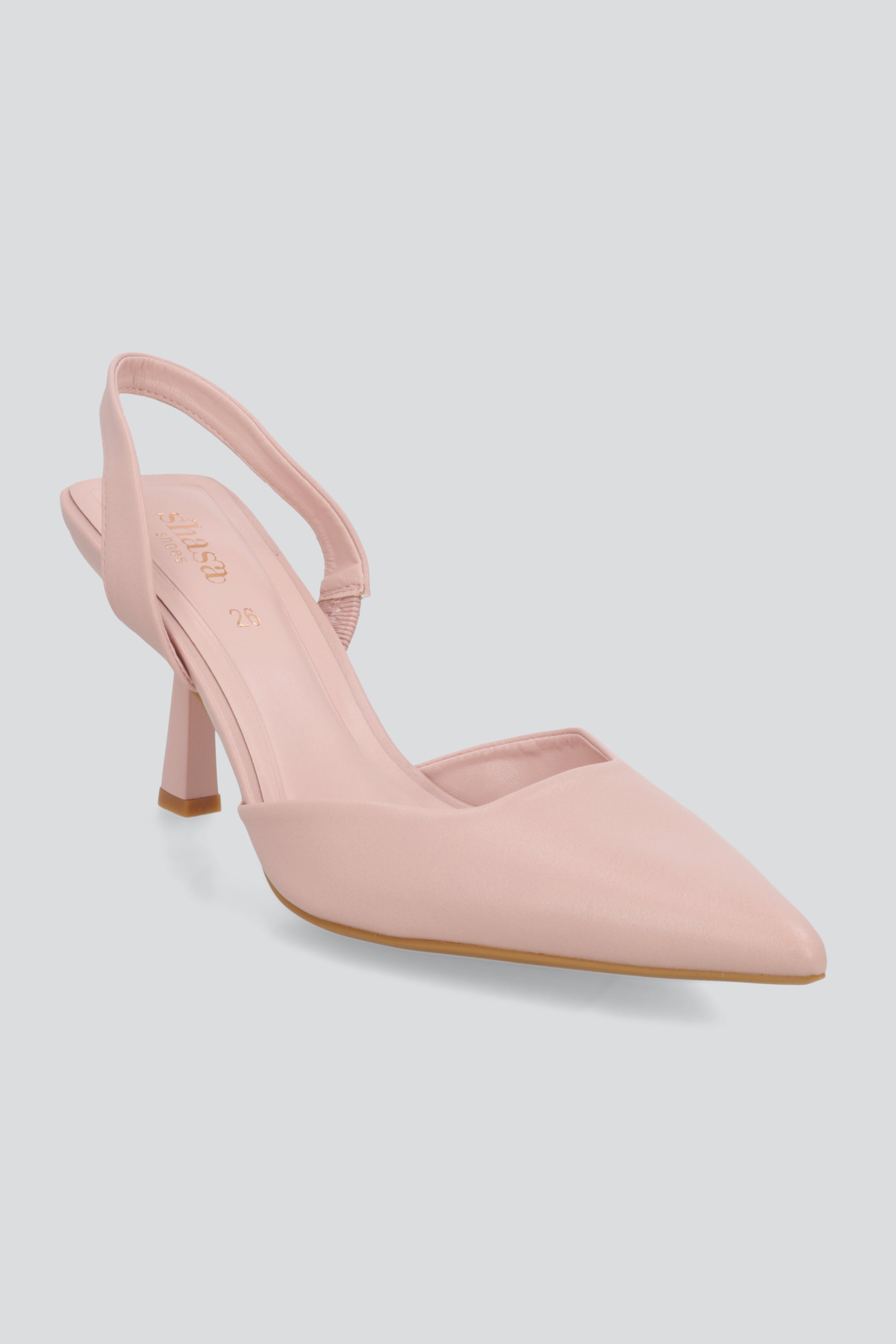 Tacón Puntal D'Orsey Tira ROSA PASTEL