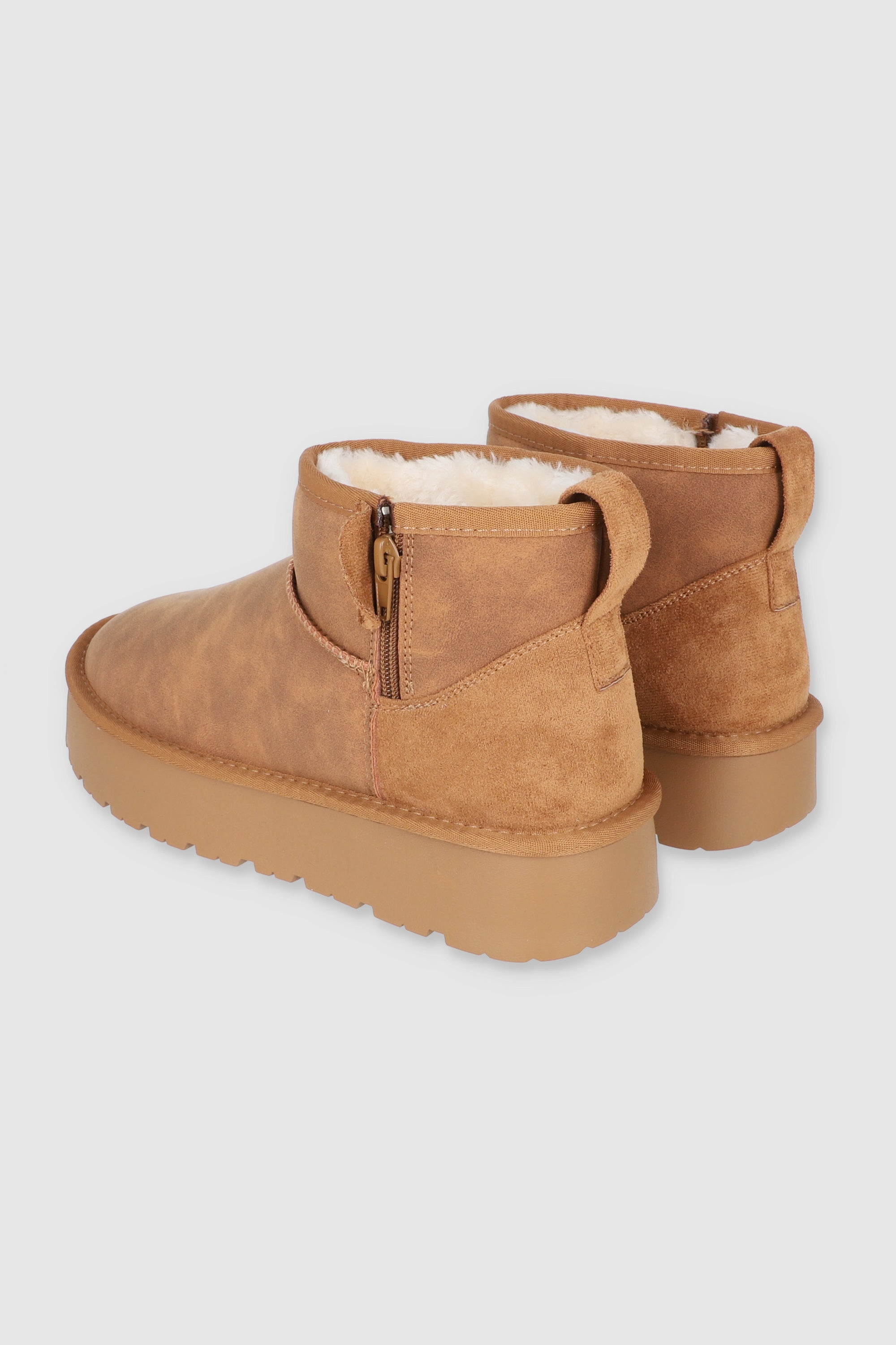 Bota invierno sherpa forro CAMELLO