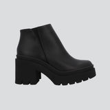 Botin basico tacon cuadrado