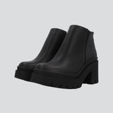 Botin basico tacon cuadrado