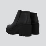Botin basico tacon cuadrado