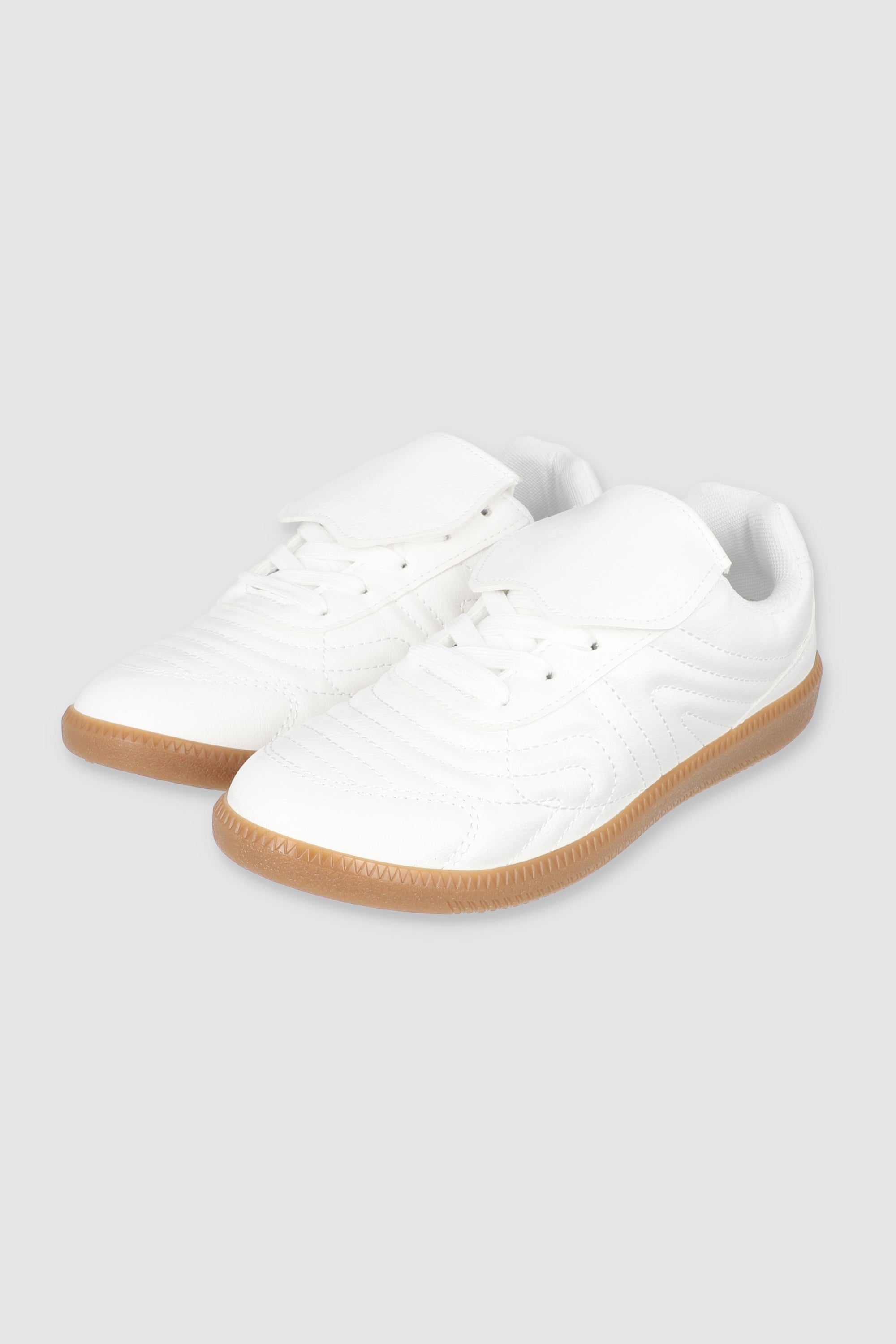 Tenis estilo retro lengueta BLANCO