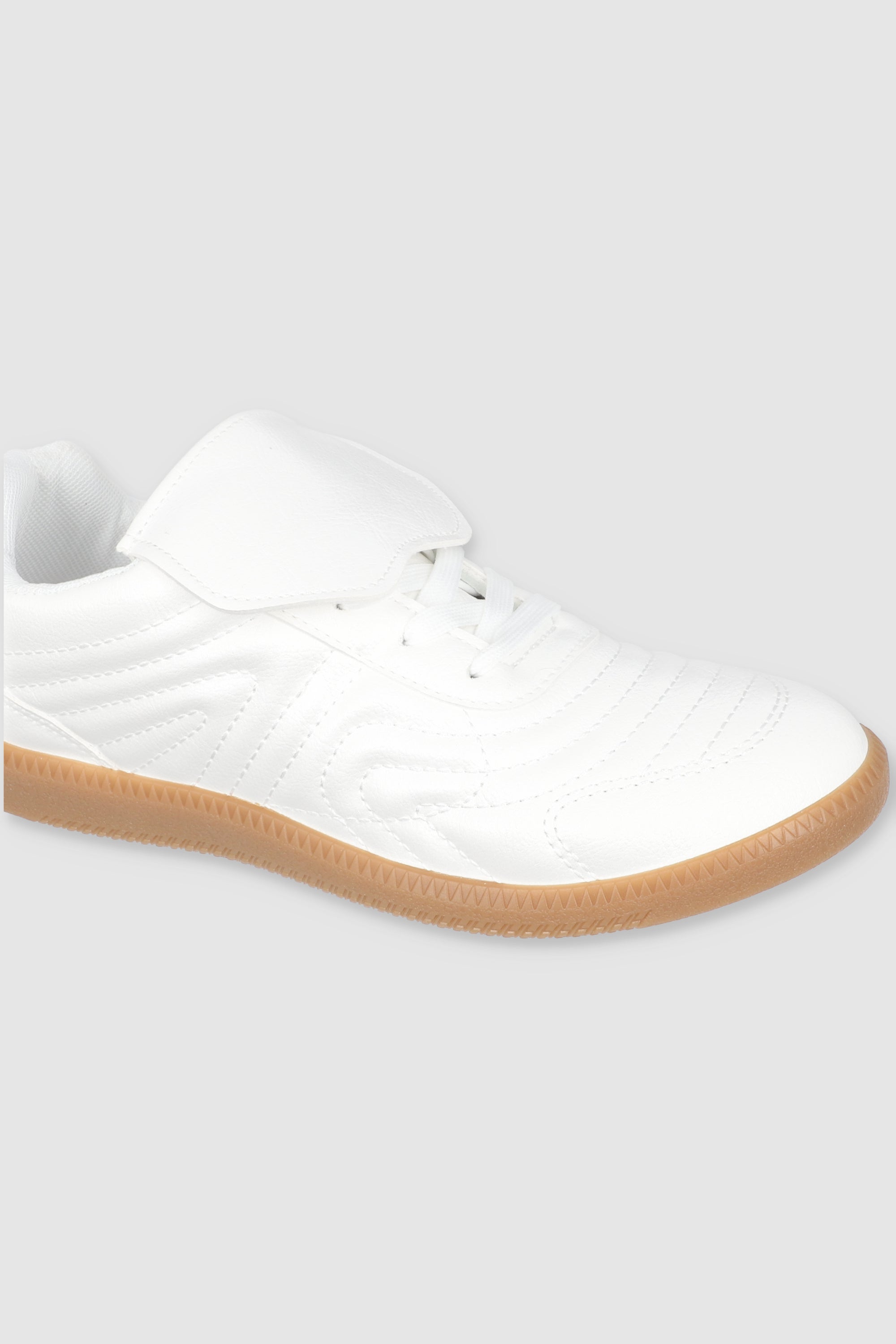 Tenis estilo retro lengueta BLANCO