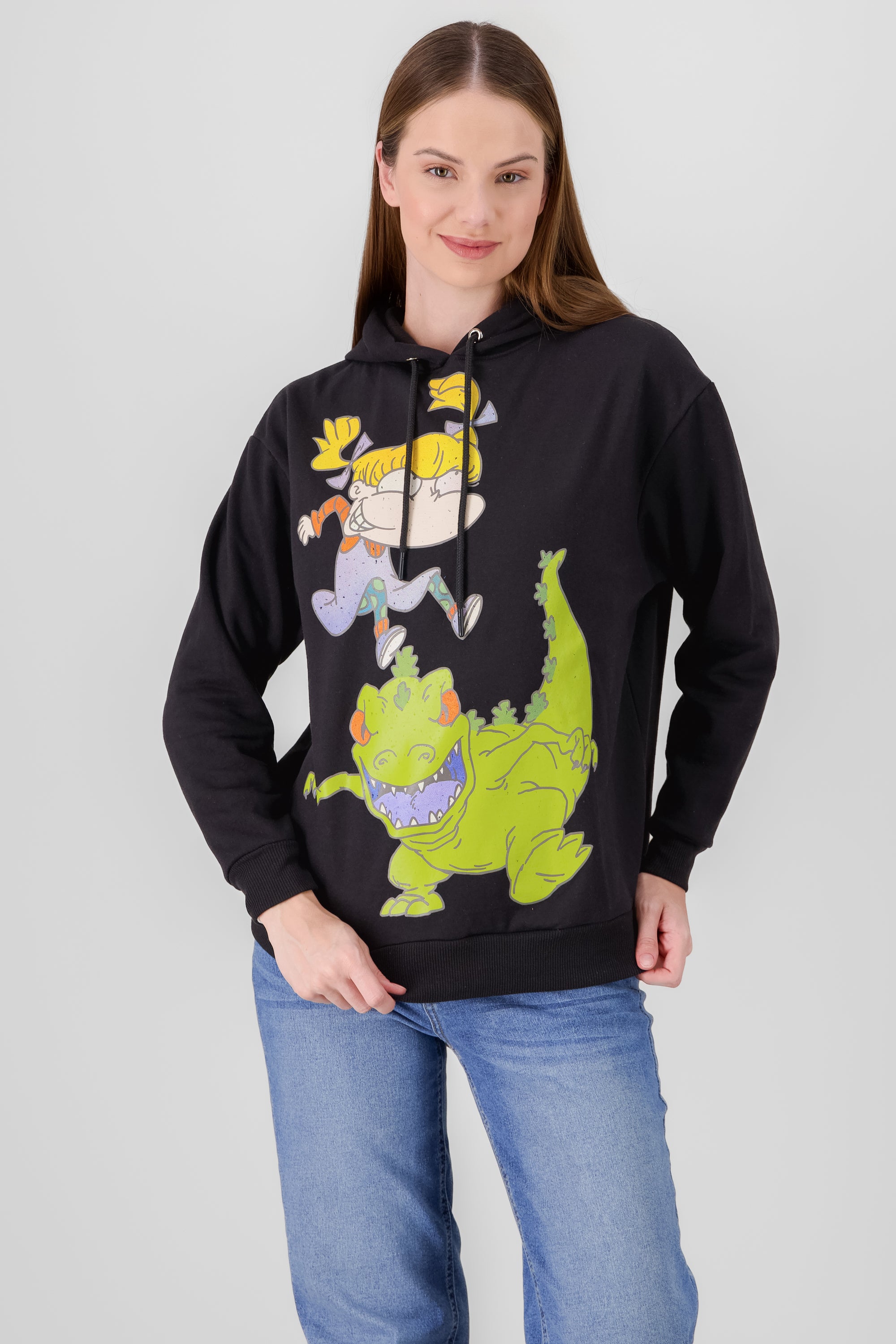 Sudadera Rugrats manga larga NEGRO