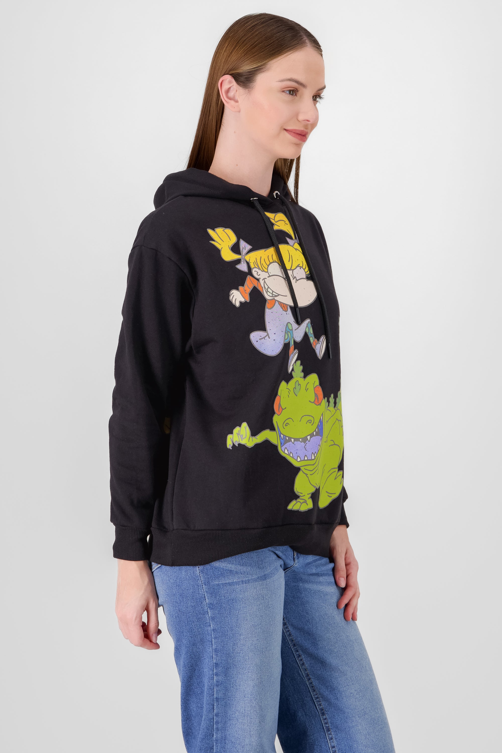 Sudadera Rugrats manga larga NEGRO