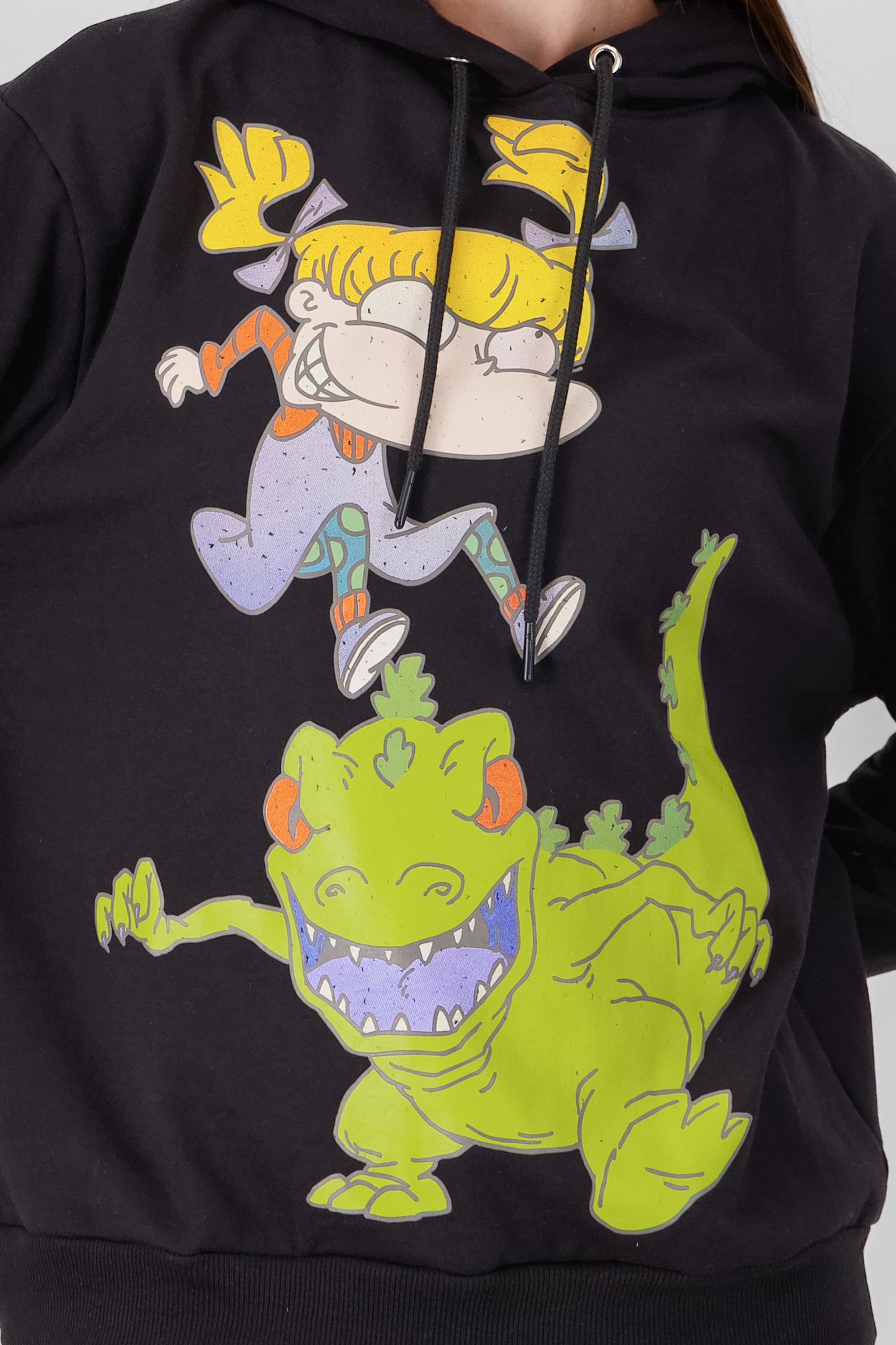 Sudadera Rugrats manga larga NEGRO