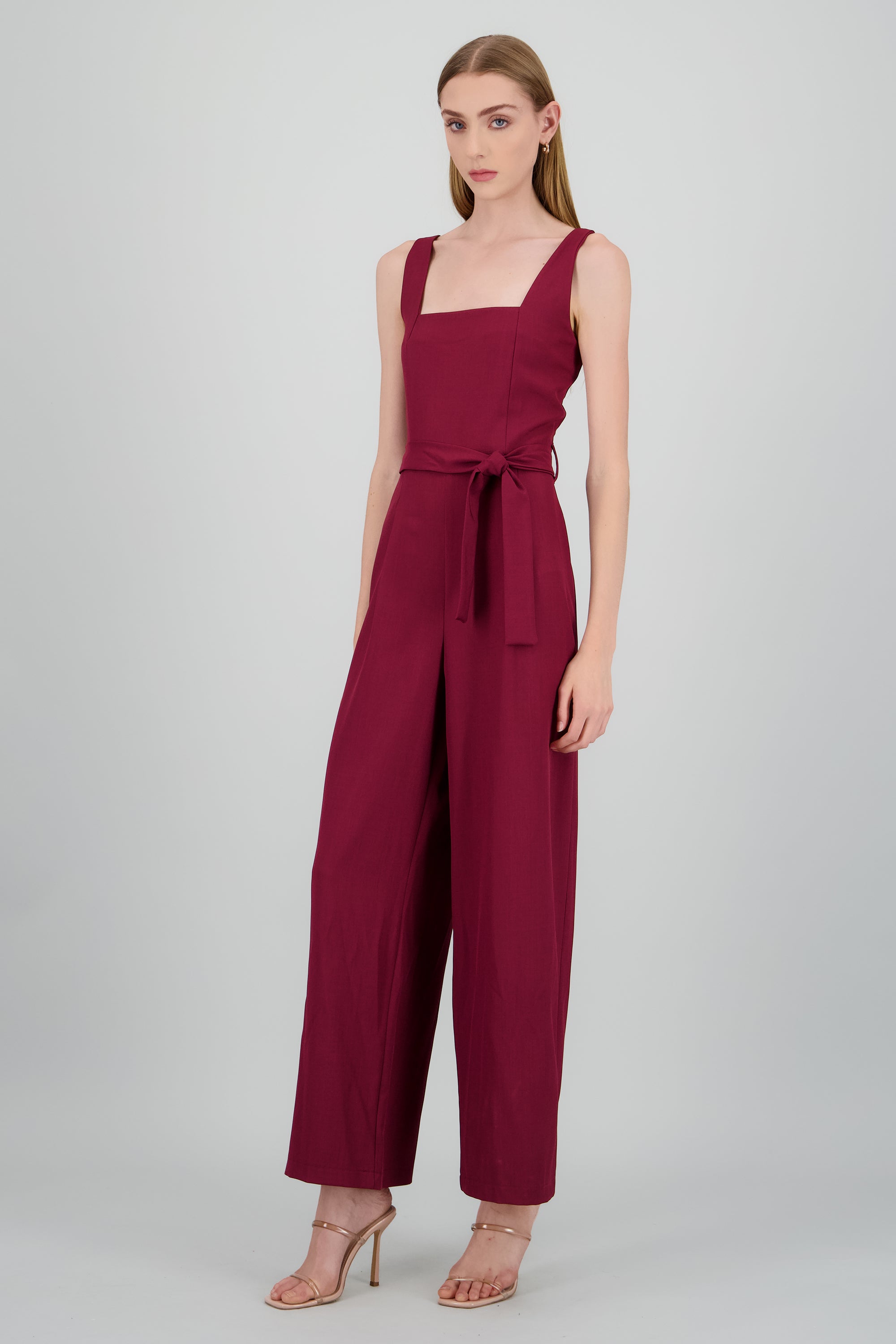 Jumpsuit tirantes detalle cinturon VINO