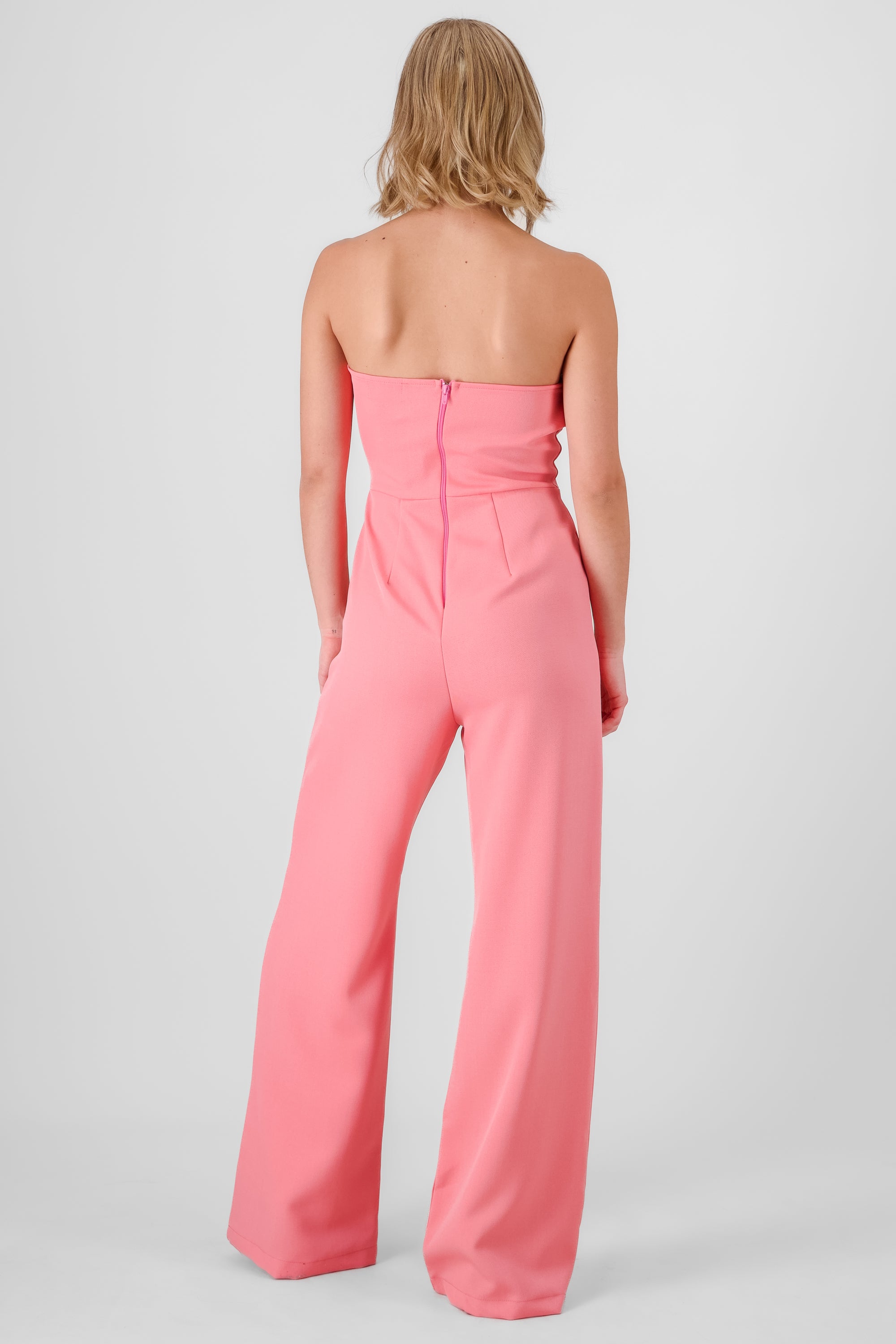 Jumpsuit strapless cierre espalda ROSA