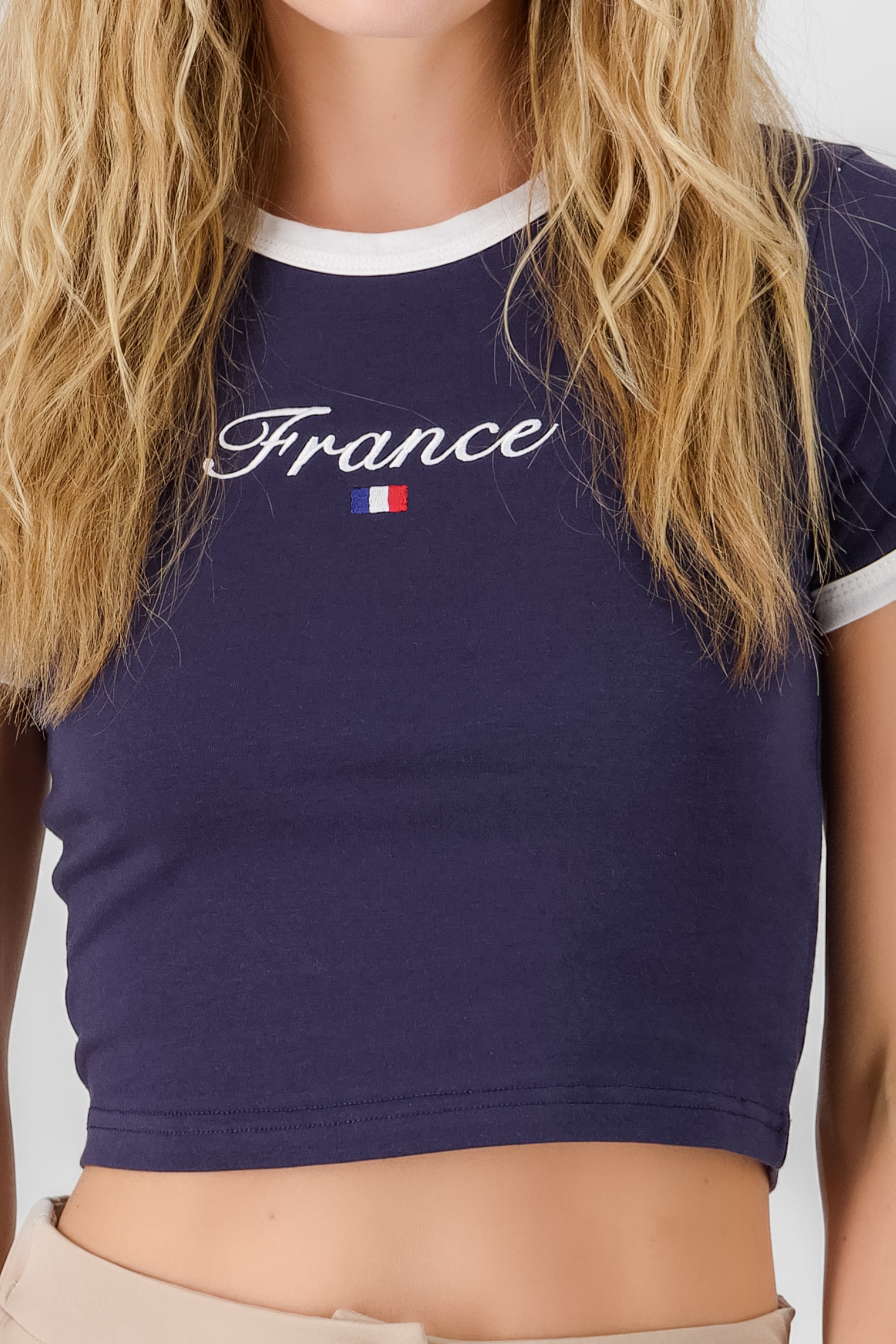 Playera francia MARINO COMBO