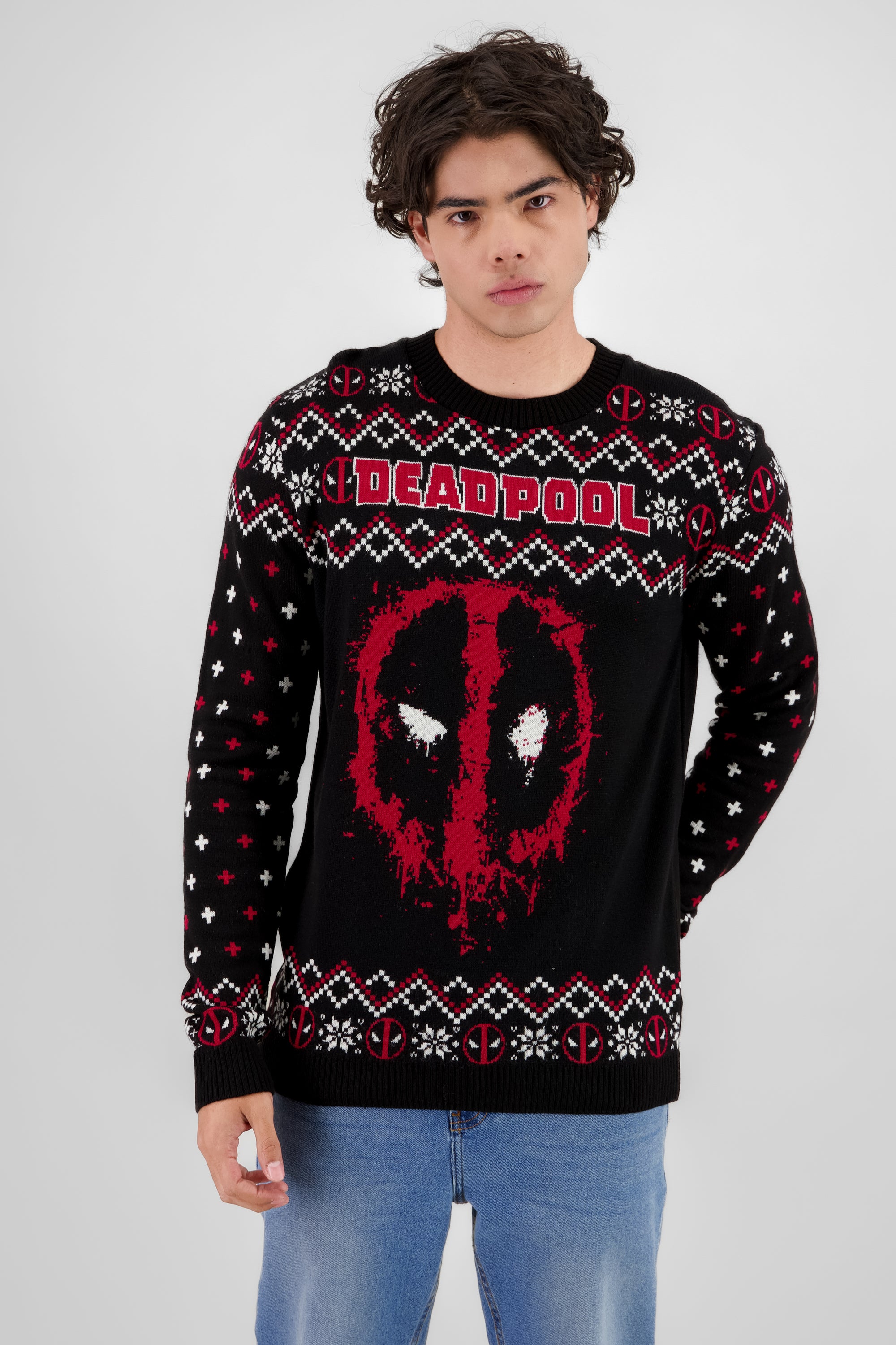 Sweater deadpool MULTICOLOR