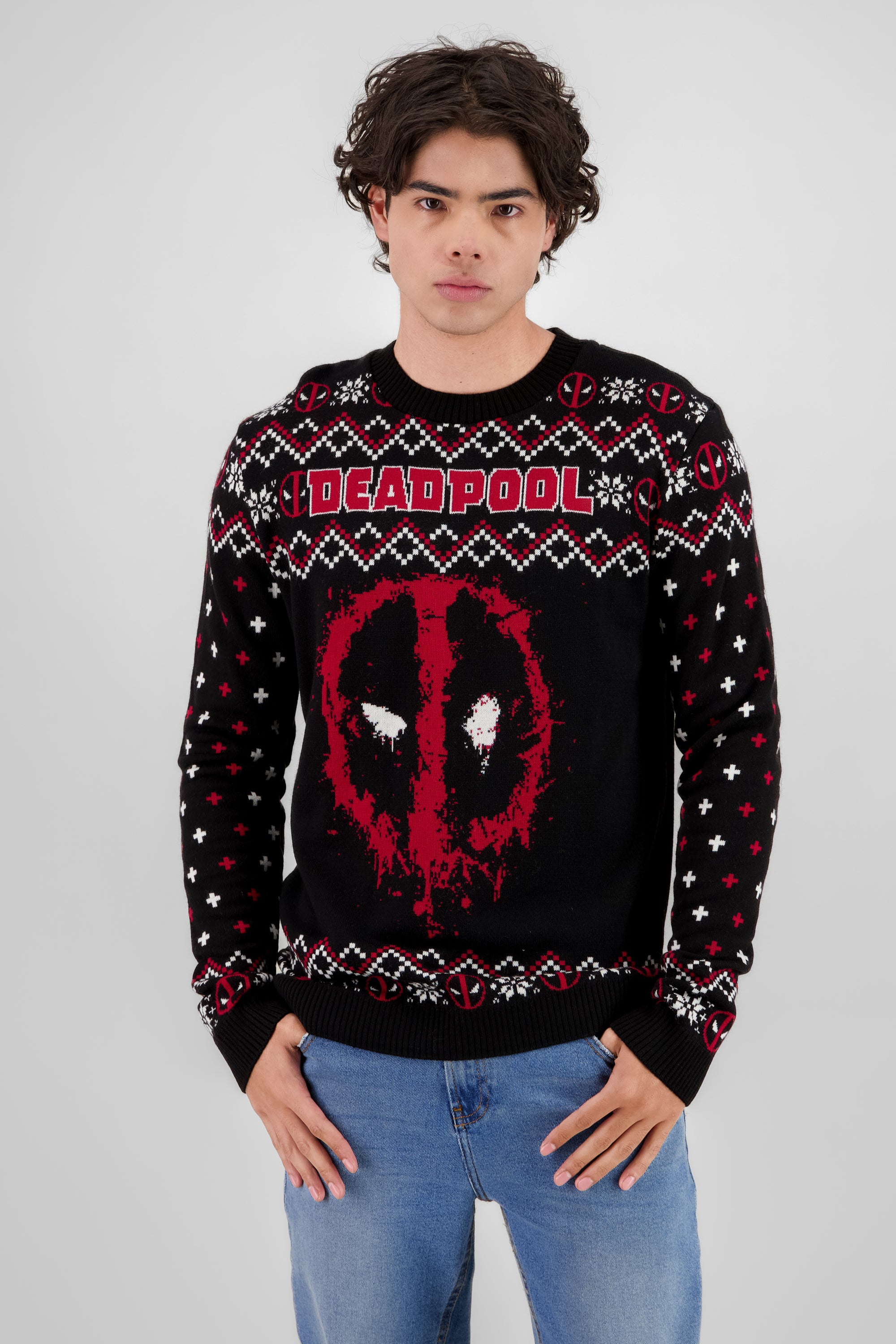 Sweater deadpool MULTICOLOR