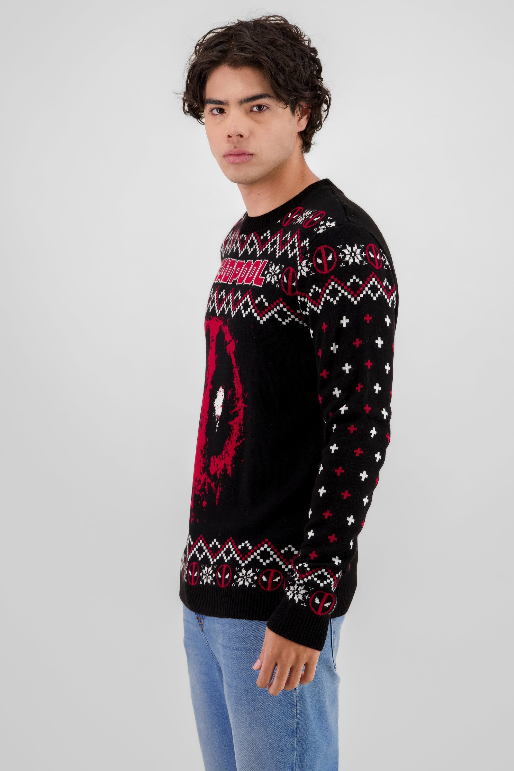 Sweater deadpool MULTICOLOR