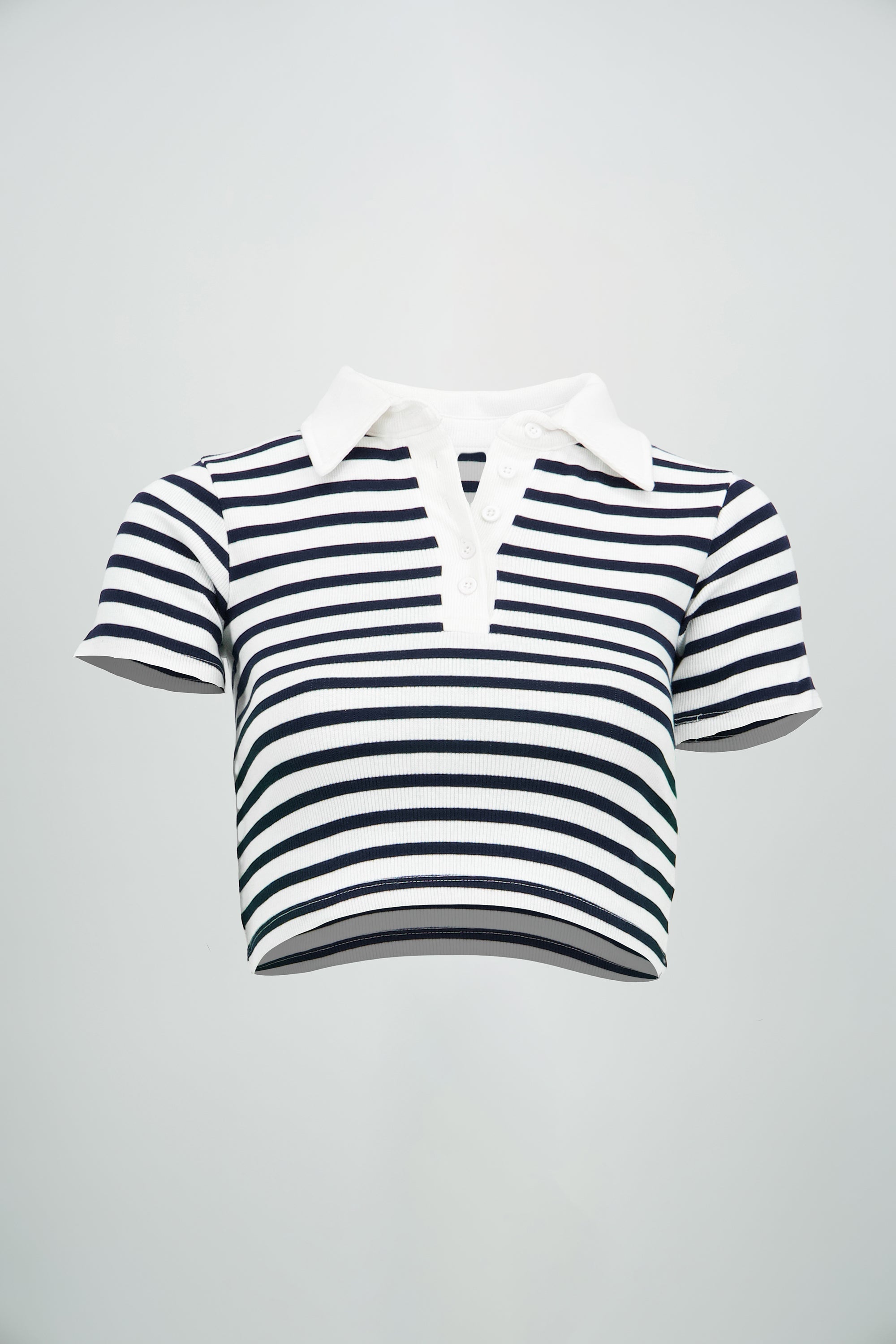 Top polo rayas gruesas MARINO COMBO