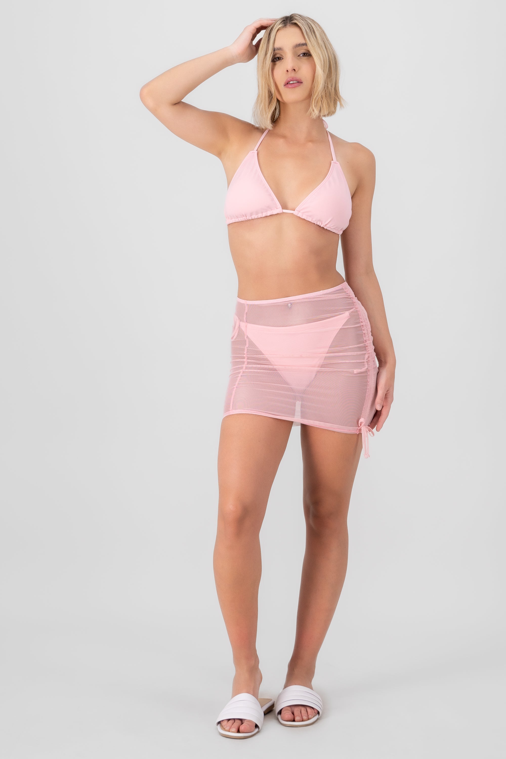 Bikini jareta 3 pzas ROSA PASTEL