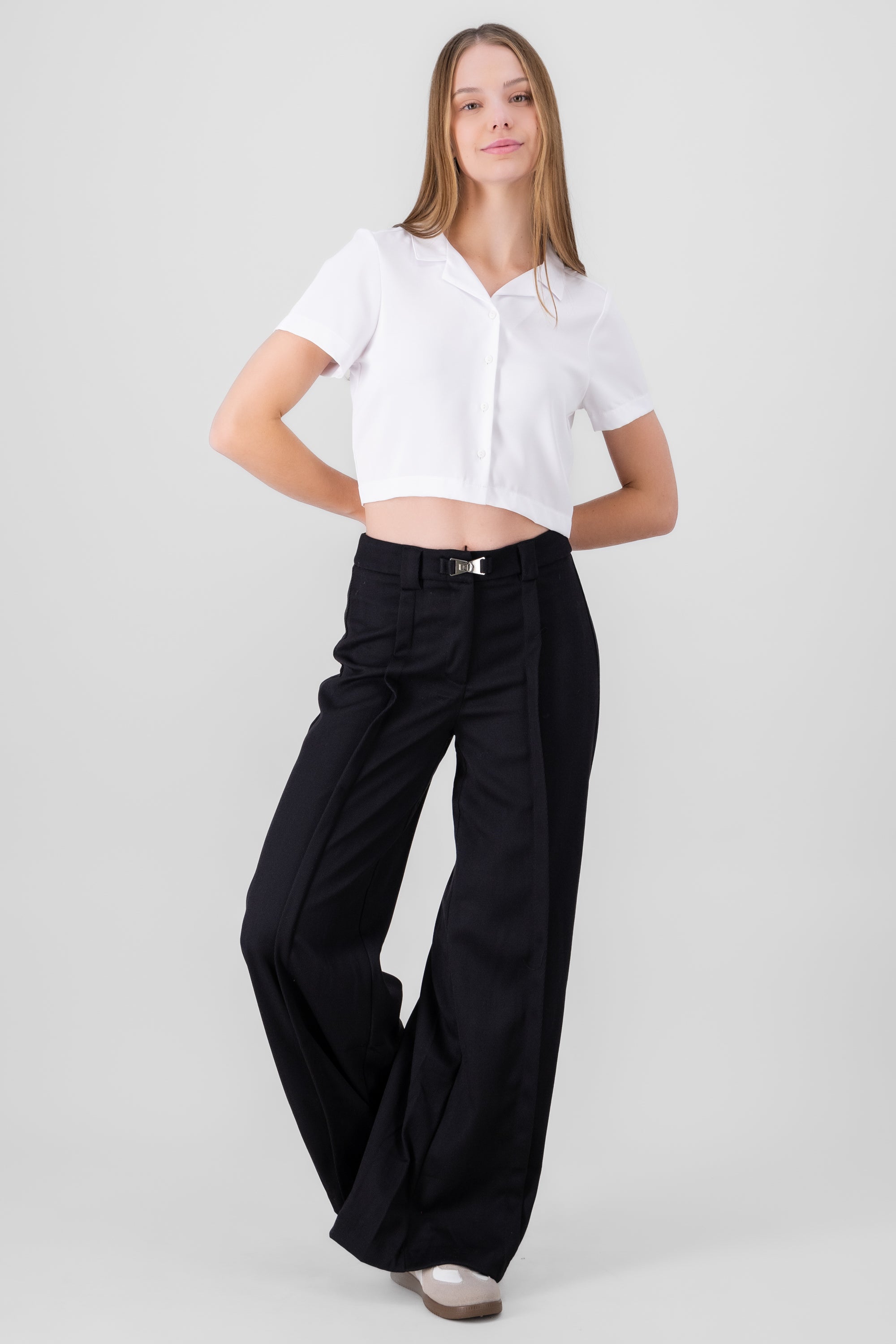 Pantalon de vestir NEGRO