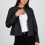 Biker Pu Cierre