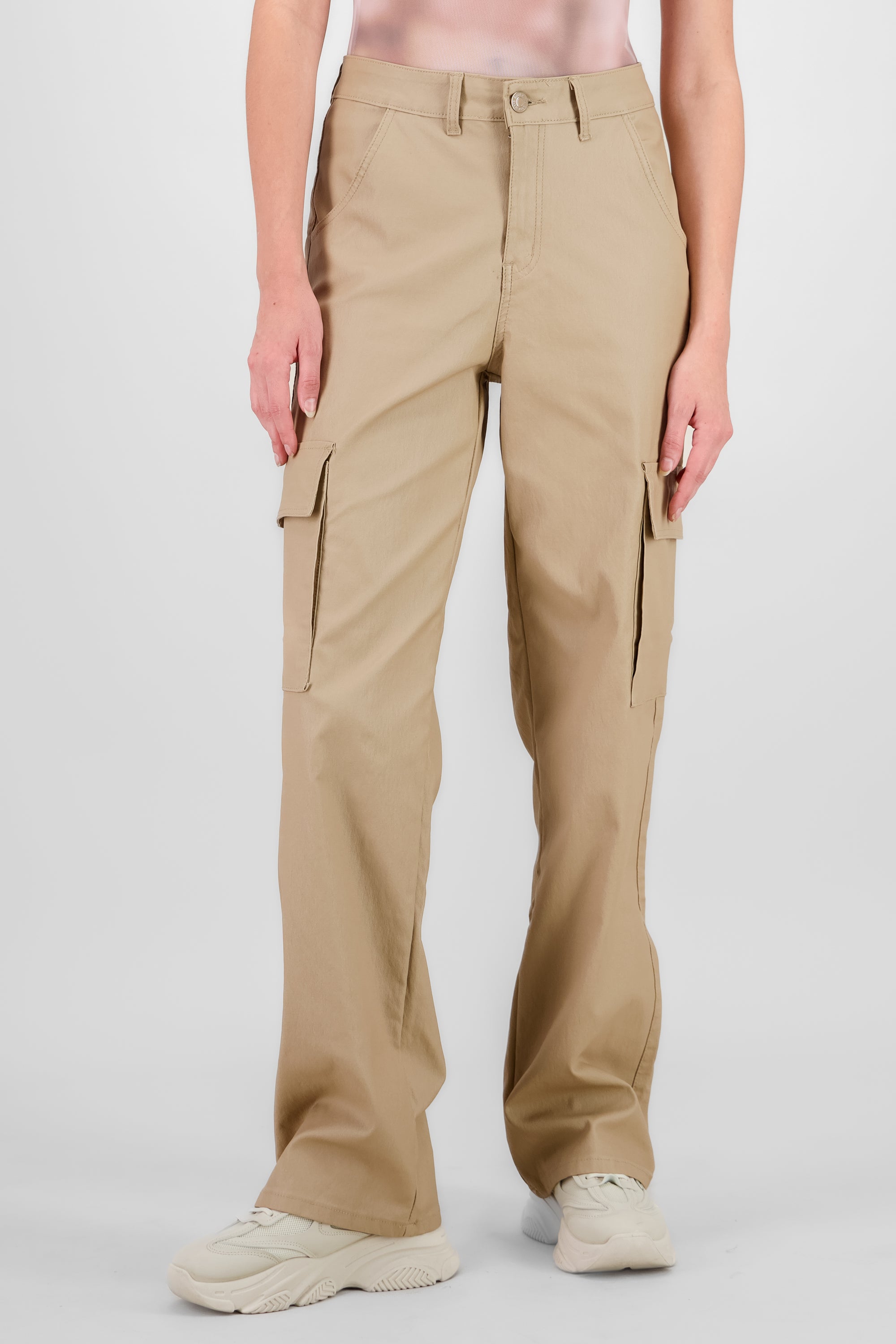 Pantalon cargo pu BEIGE