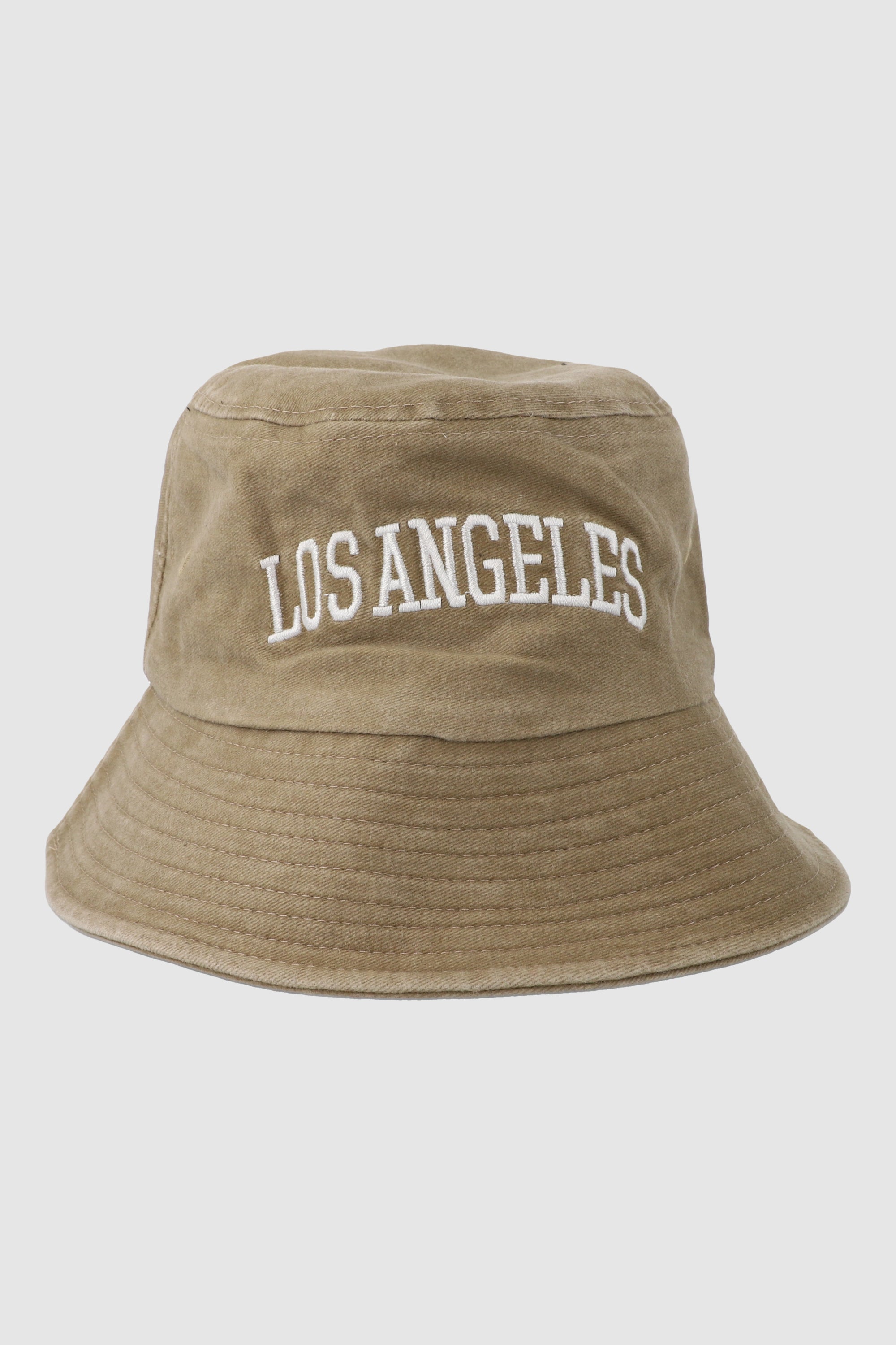 Bucket hat los angeles efecto vintage BEIGE