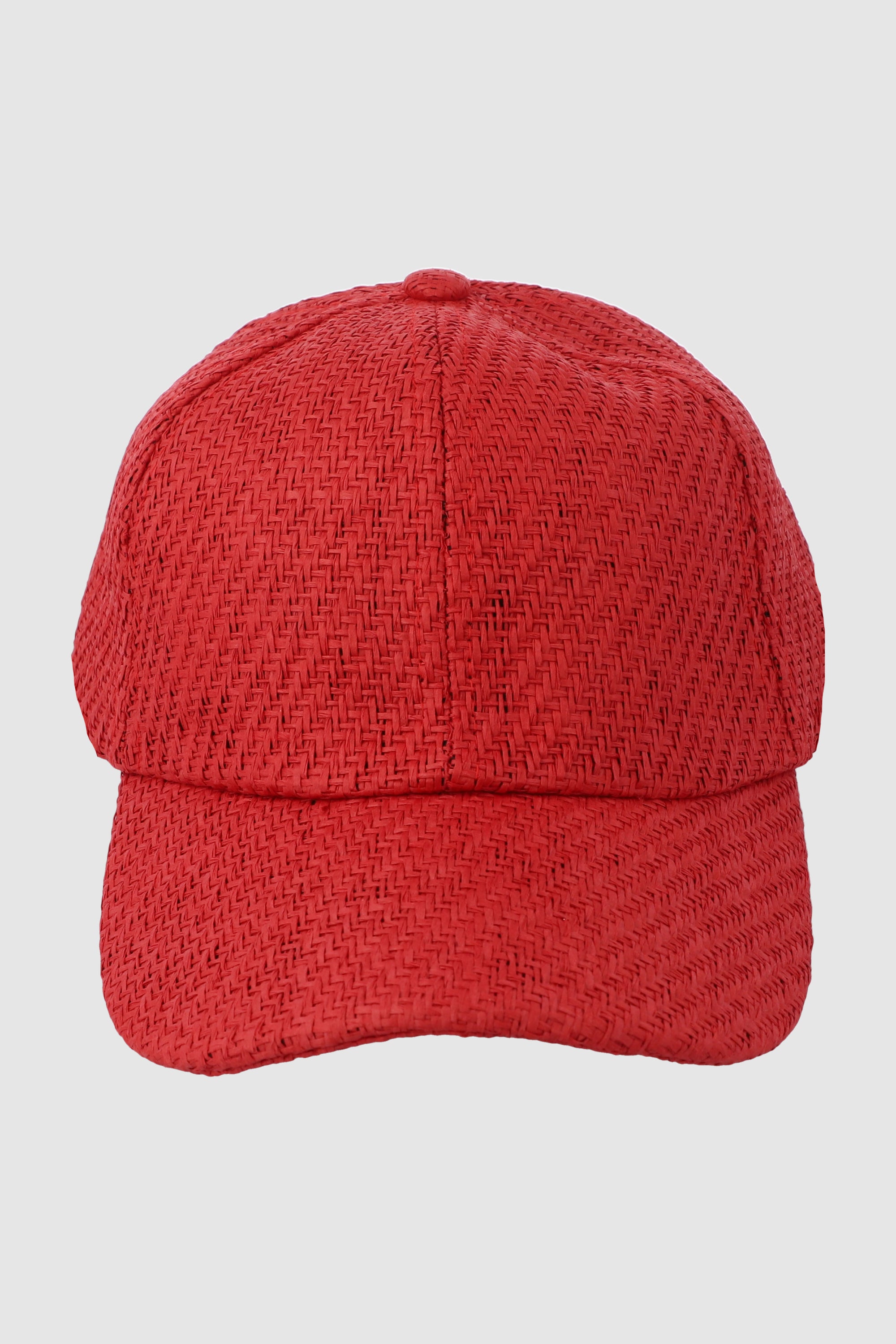 Gorra basica textura ROJO