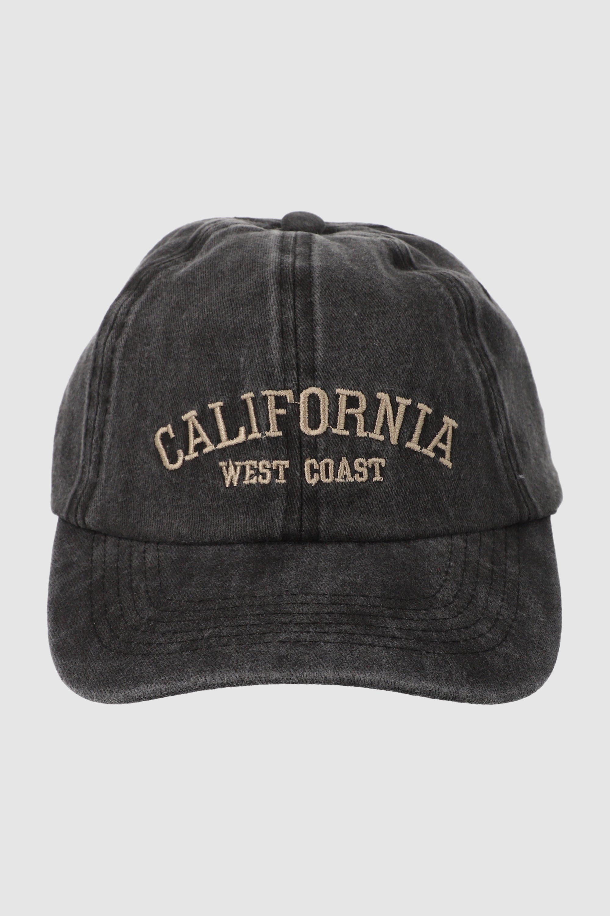 Gorra vintage california west coast NEGRO