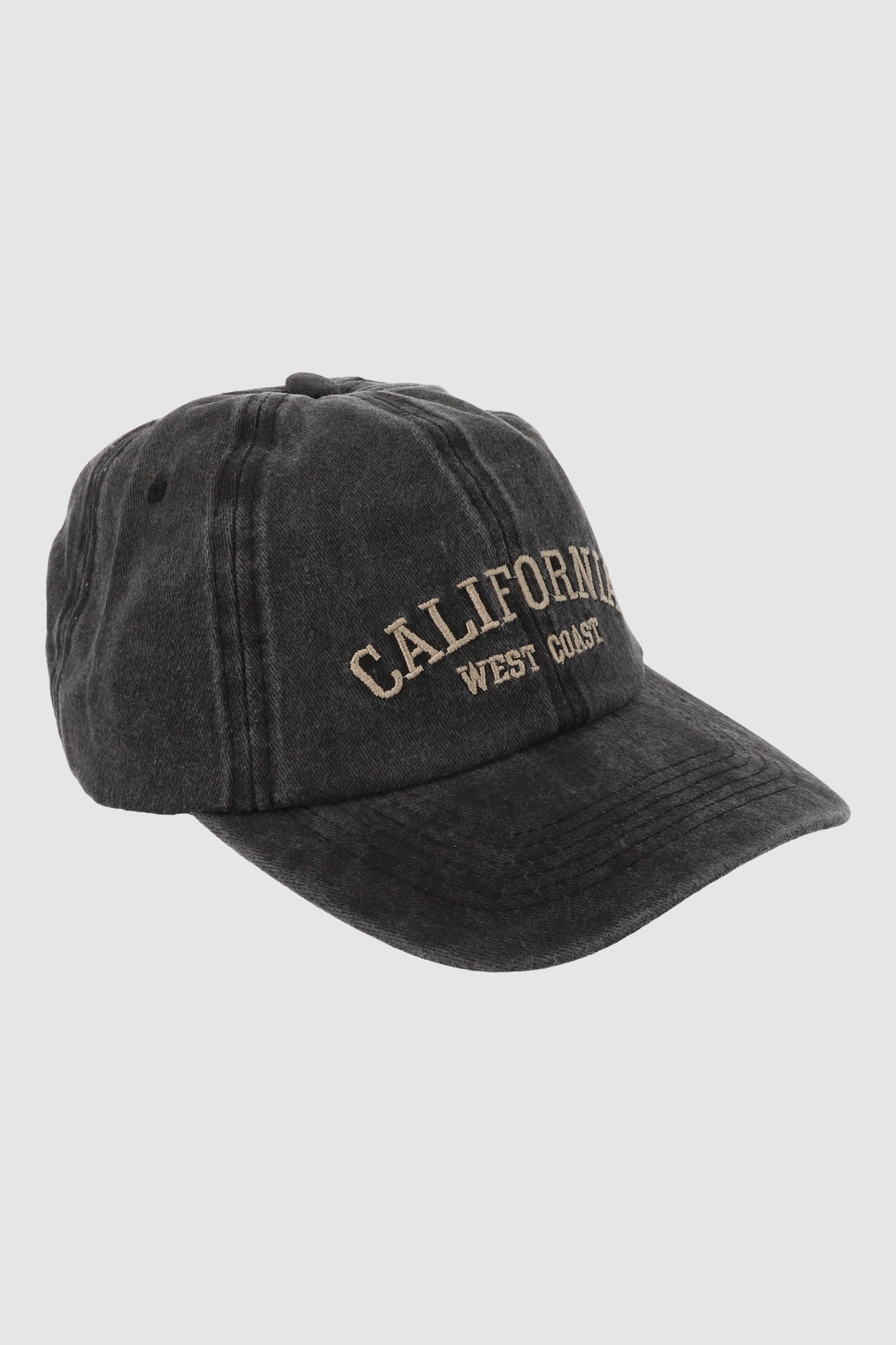 Gorra vintage california west coast NEGRO