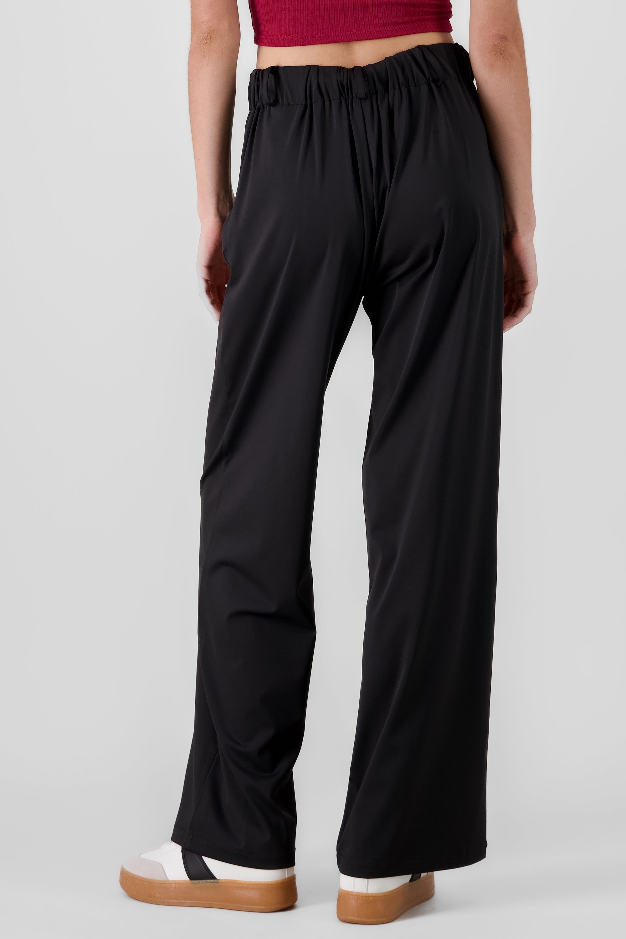 Pantalon vestir fluido NEGRO