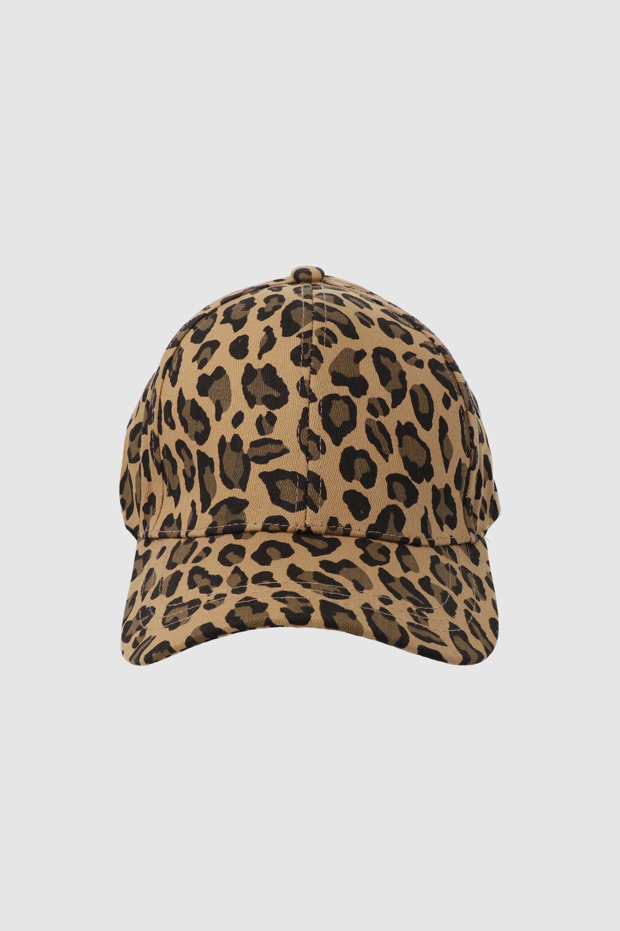 Gorra sencilla leopardo CAFE