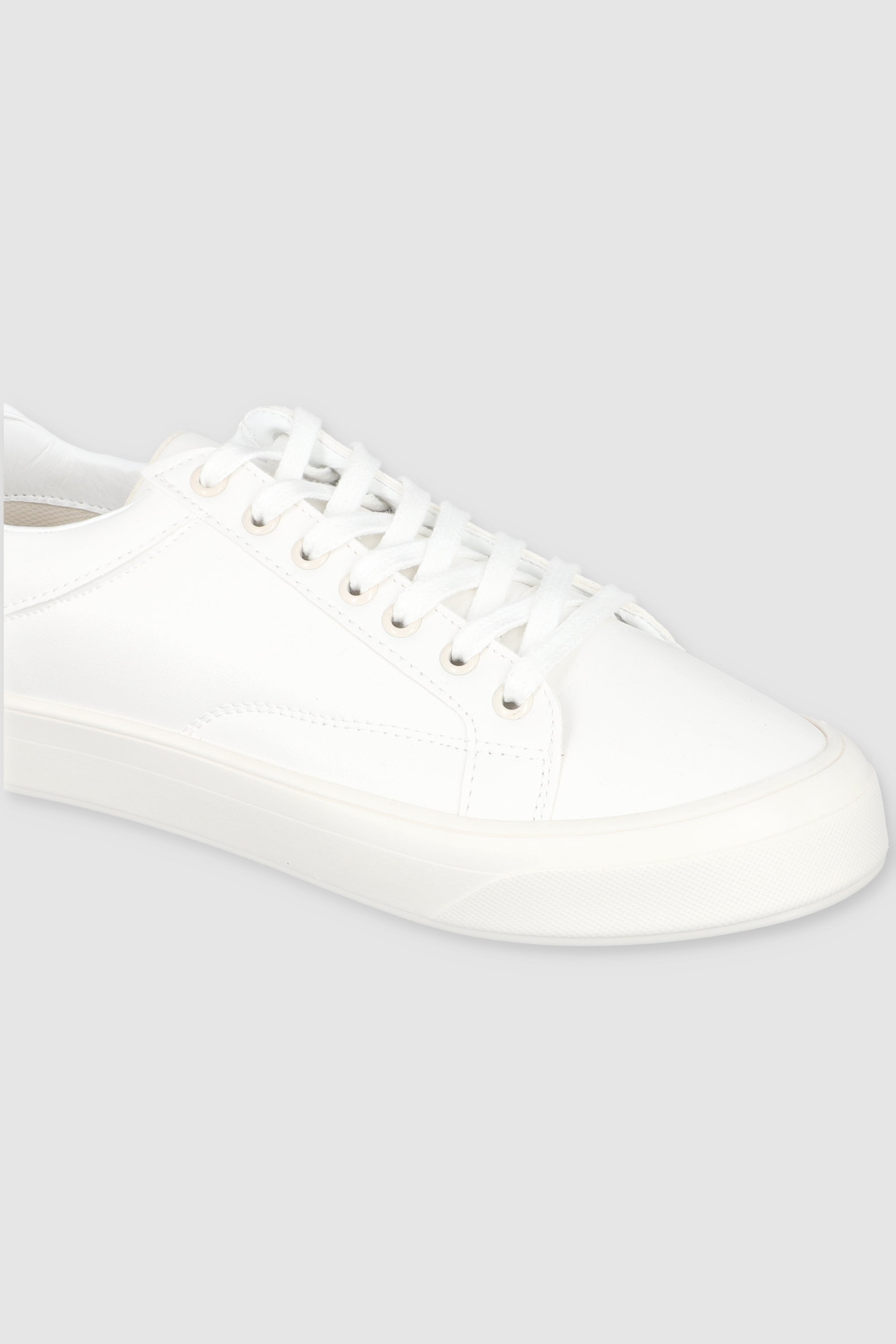 Tenis bamba detalle leopardo talon BLANCO