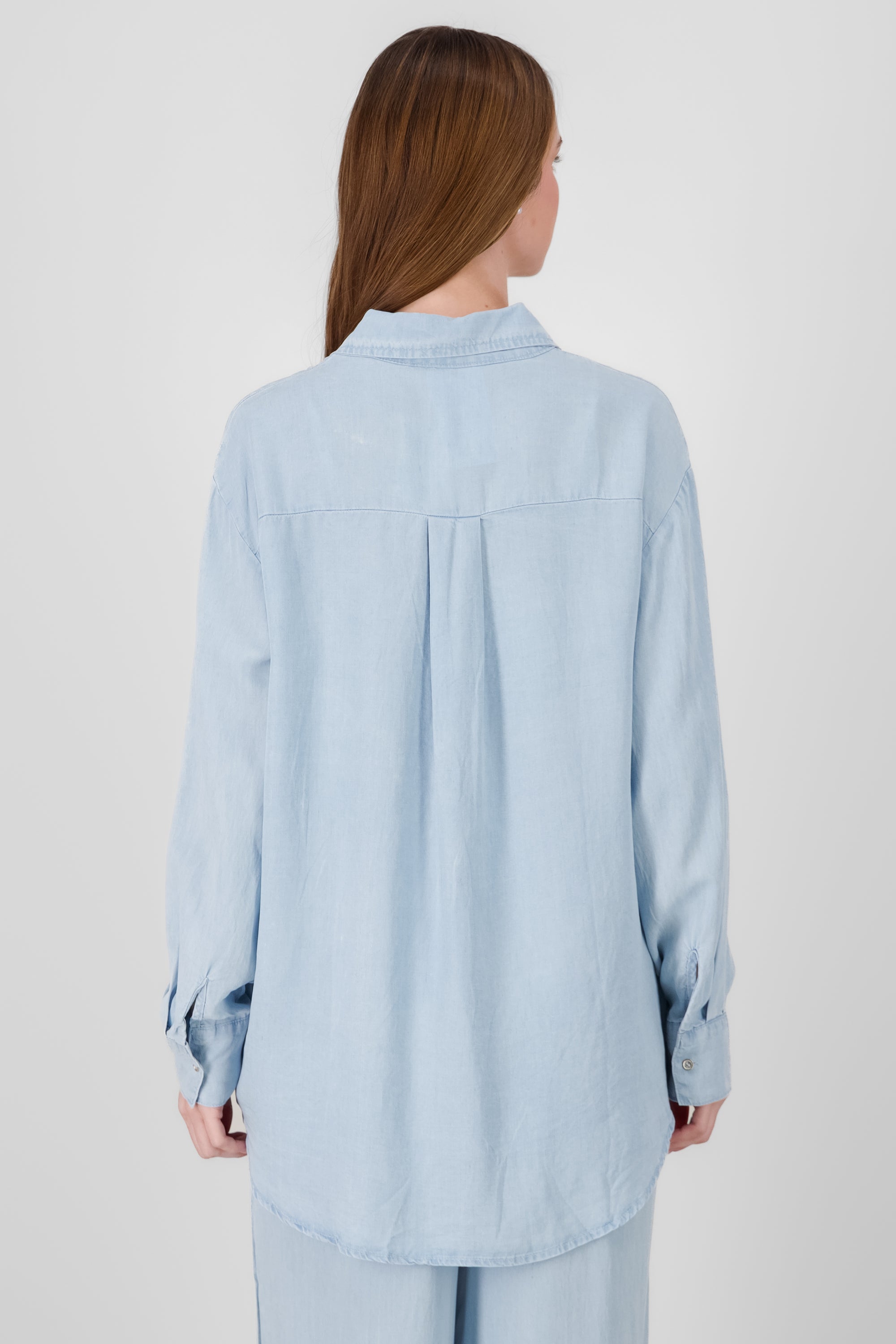 Camisa oversize denim LIGHT WASH