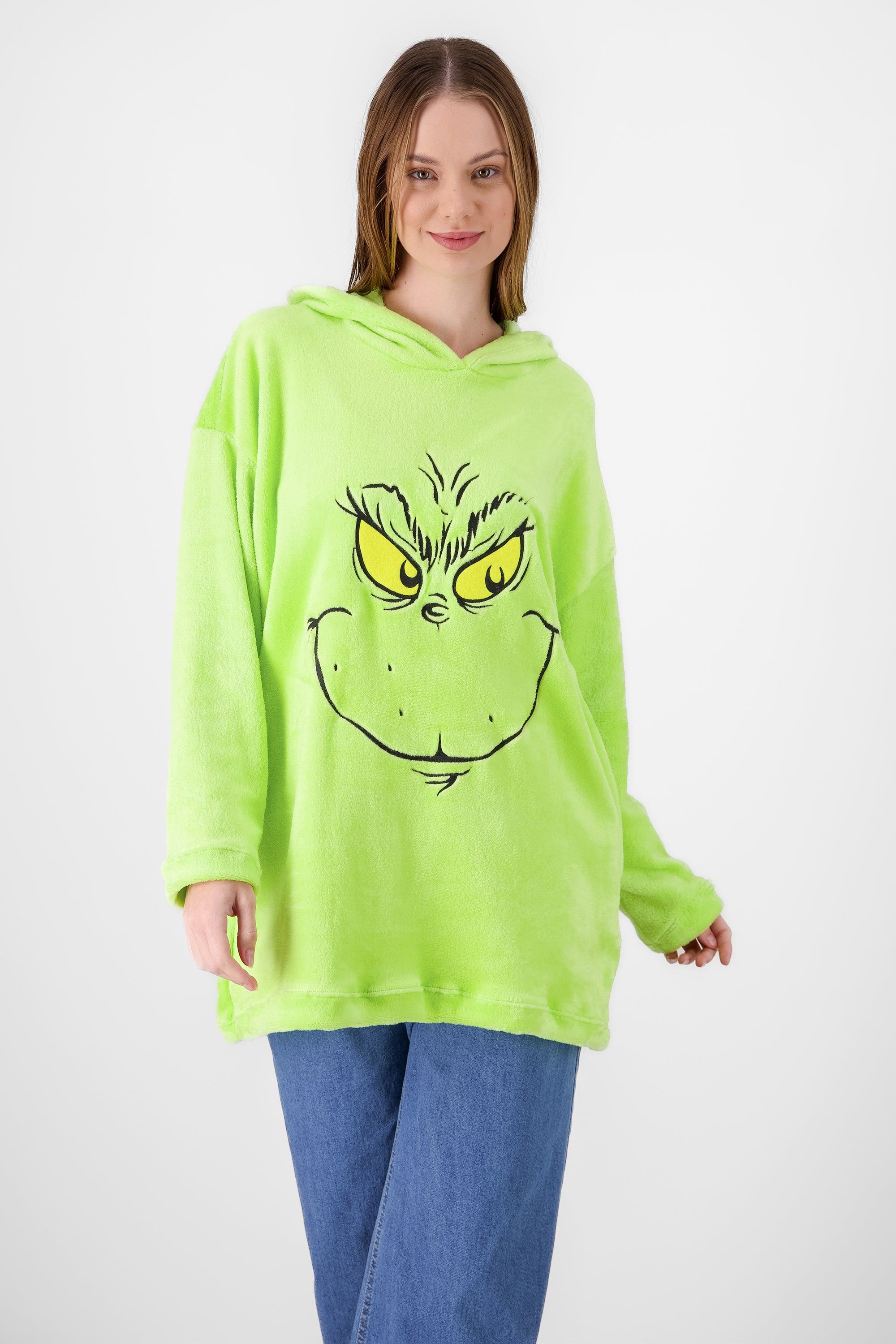 Sudadera polar grinch VERDE