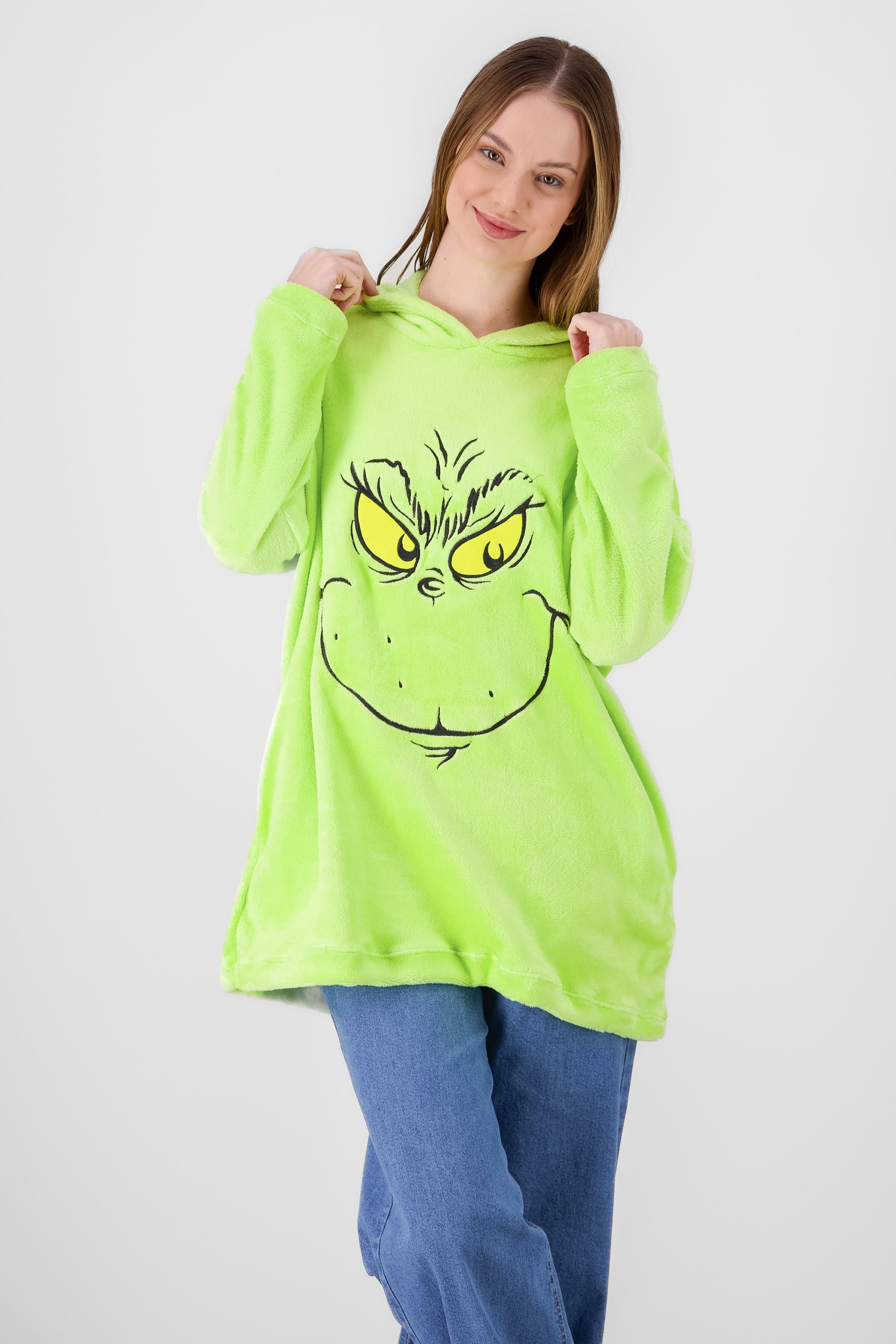 Sudadera polar grinch VERDE