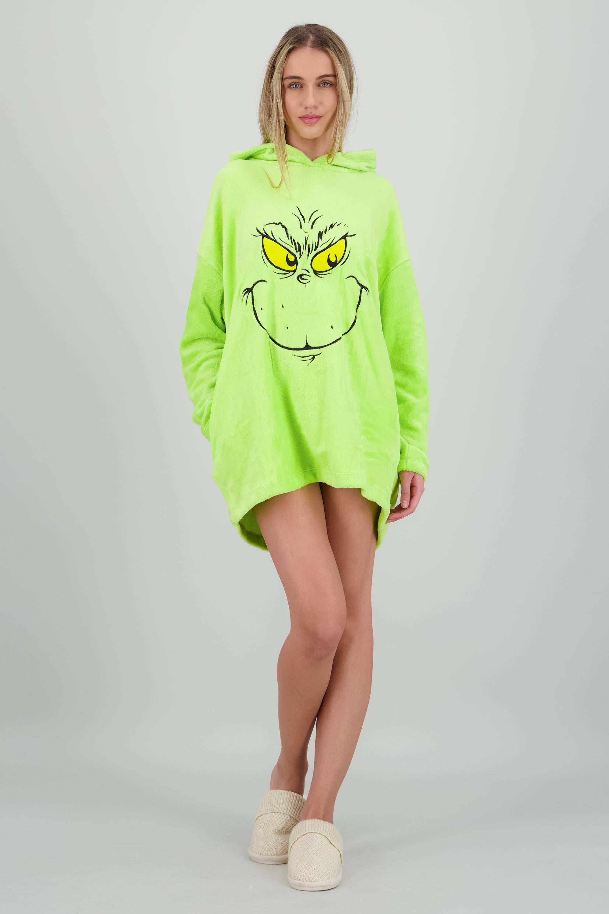 Sudadera polar grinch VERDE