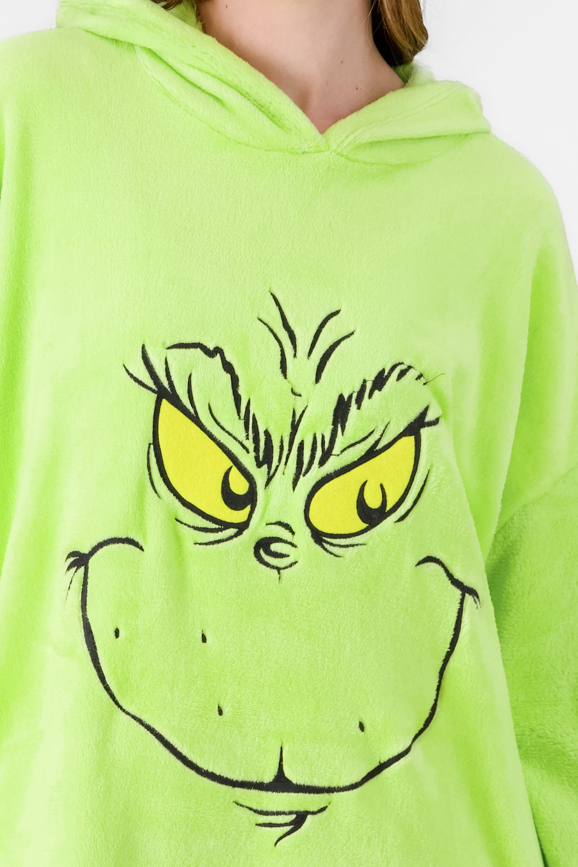 Sudadera polar grinch VERDE