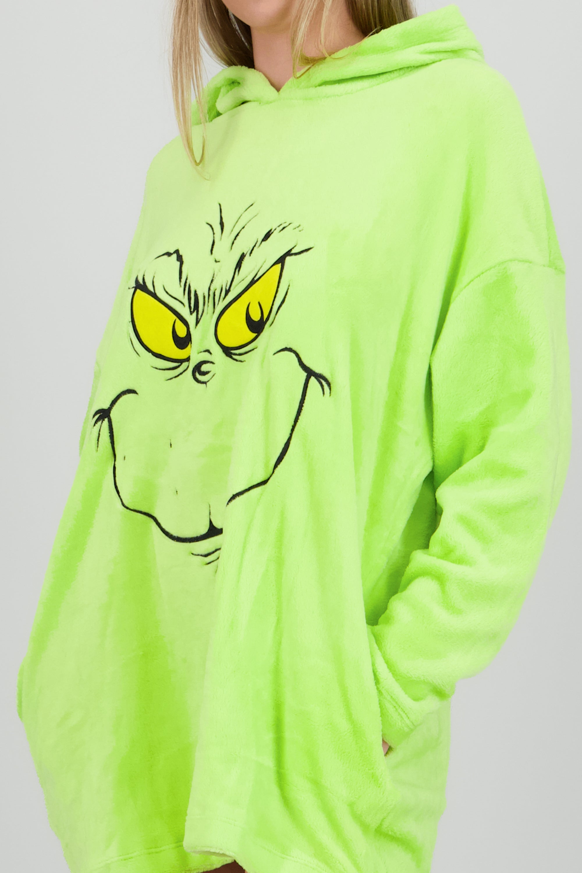 Sudadera polar grinch VERDE